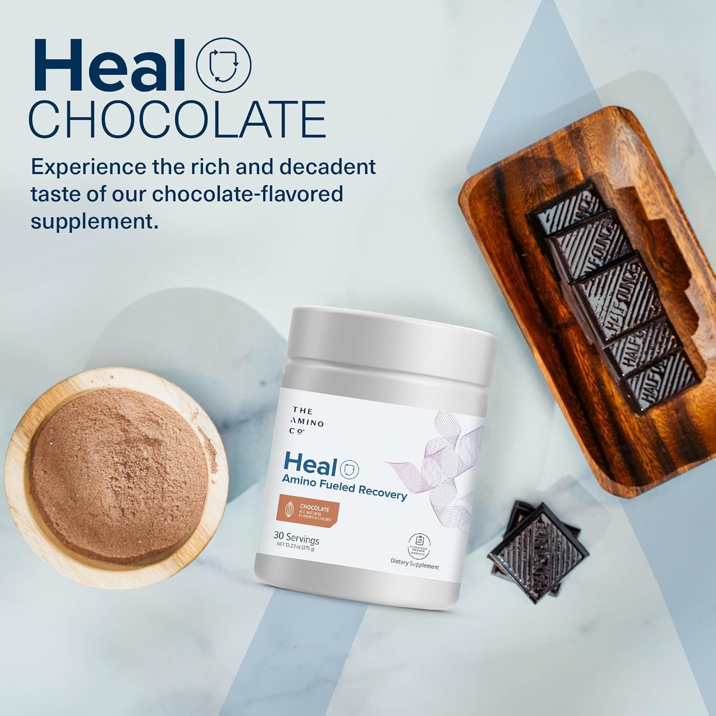 Premium EAA Post Workout Recovery Drink with Creatine Monohydrate - Vegan and Keto-Friendly Chocolate Flavor - 13.23oz