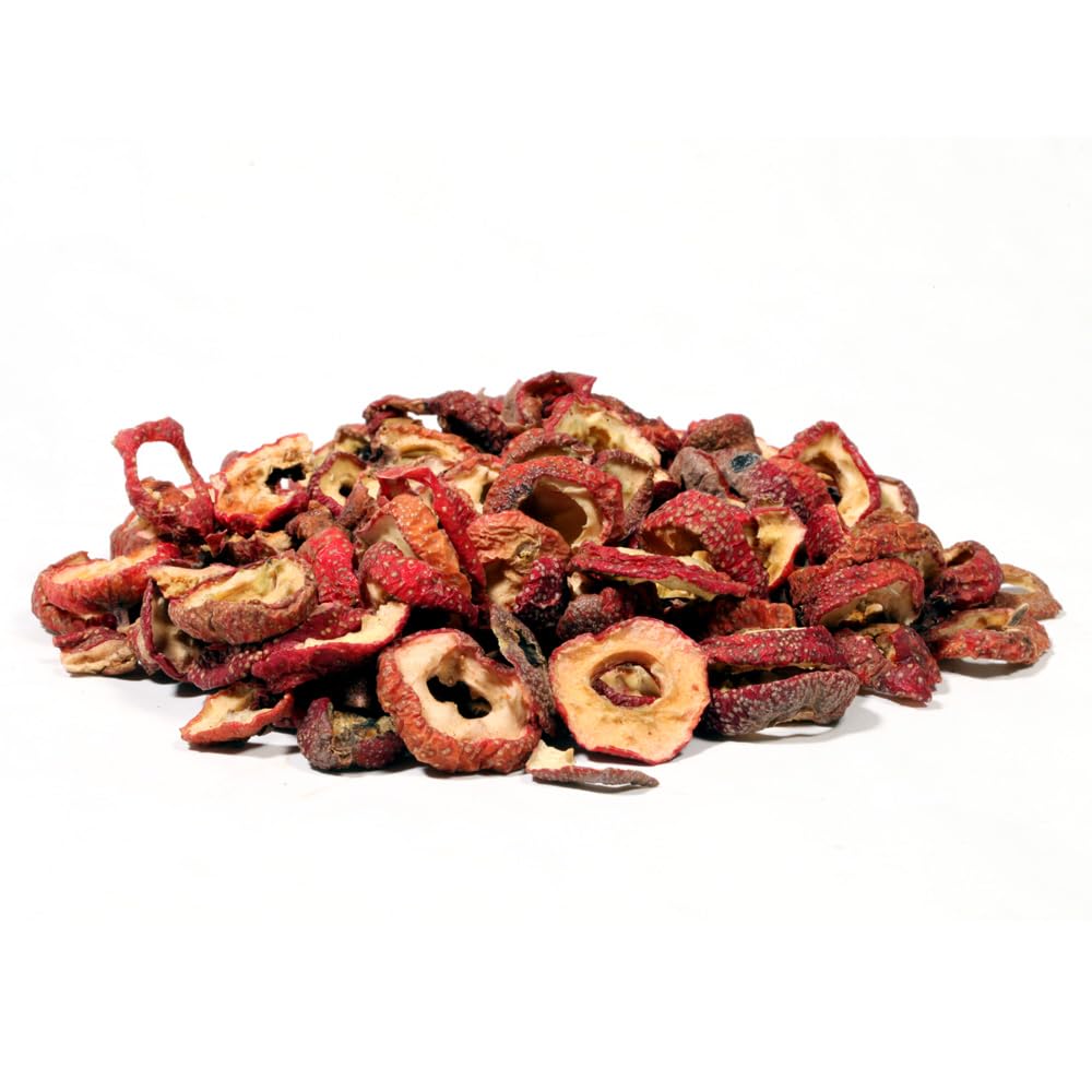 Premium EidolonGreen Chinese Medicinal Herb Hawthorn Berry (Shanzha) - Dried Bulk Herb 3 Oz (88 g) - High Quality Harvested Fruit