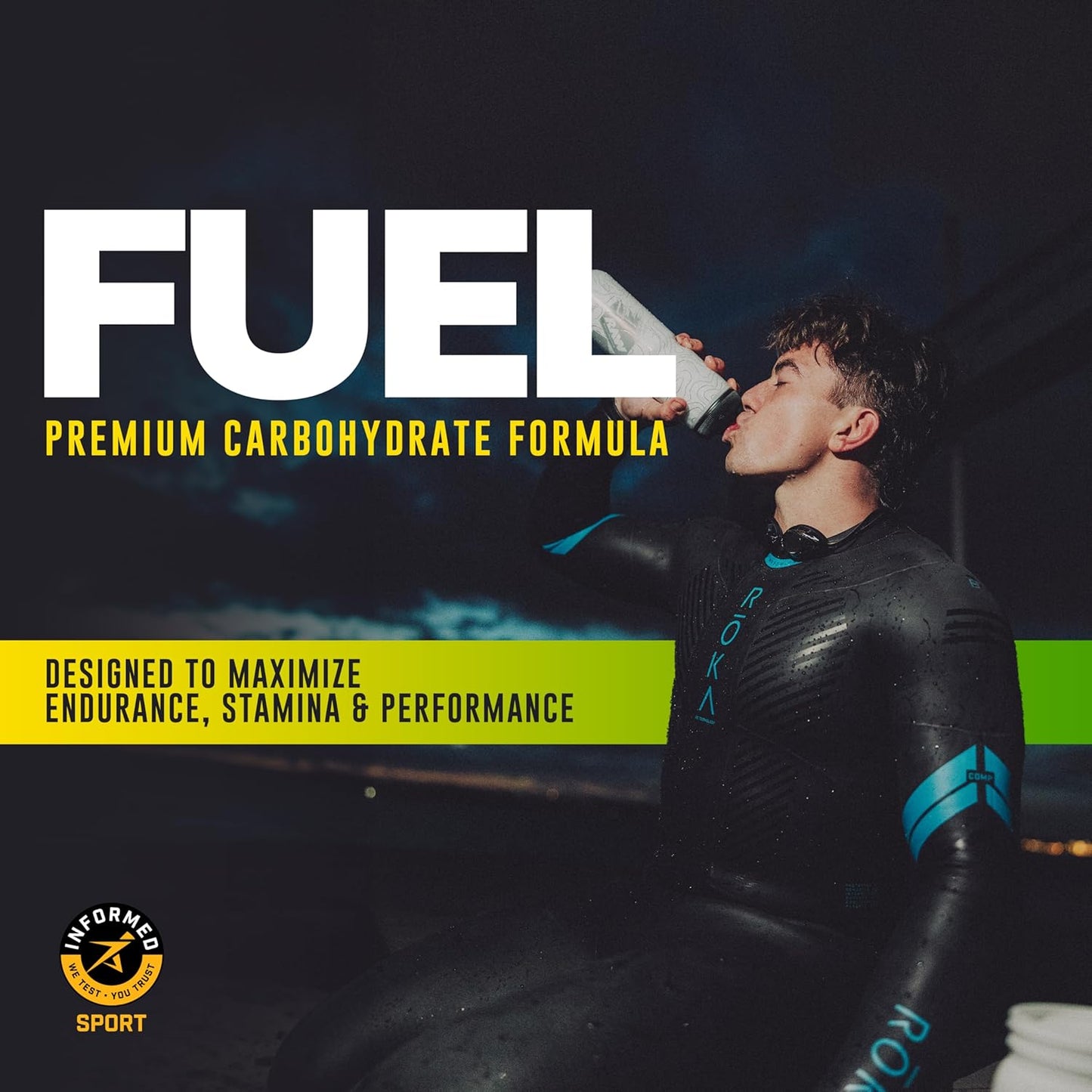 Premium Endurance Supplement Powder - Orange Flavor (60 Servings) - Boost Performance, Hydration, and Stamina for Workouts - 24g Carbs, 300mg Sodium
