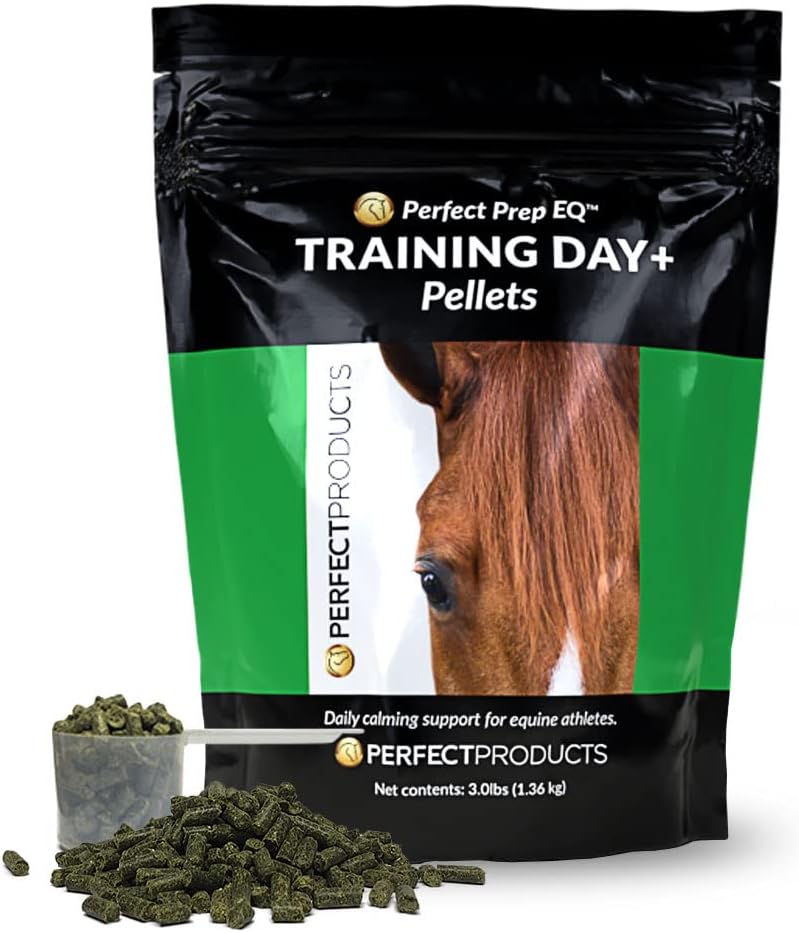 Premium EQ Training Day+ Pellets Horse Calming Supplement - Show Safe (3 lb)