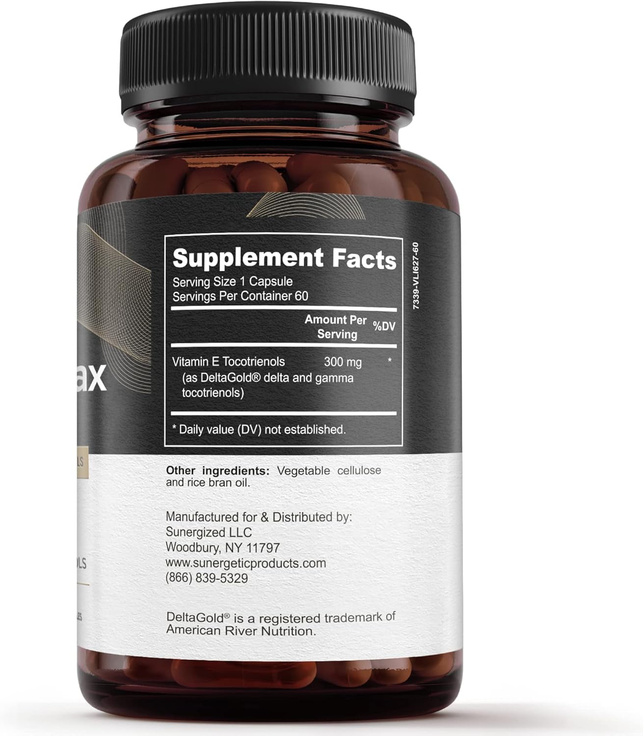 Premium Geranylgeraniol Plus Annatto Max DeltaGold Capsules for Heart Health, Healthy Aging, Immune Support & Wellness - 60 Geranylgeraniol + 60 Annatto Max Capsules