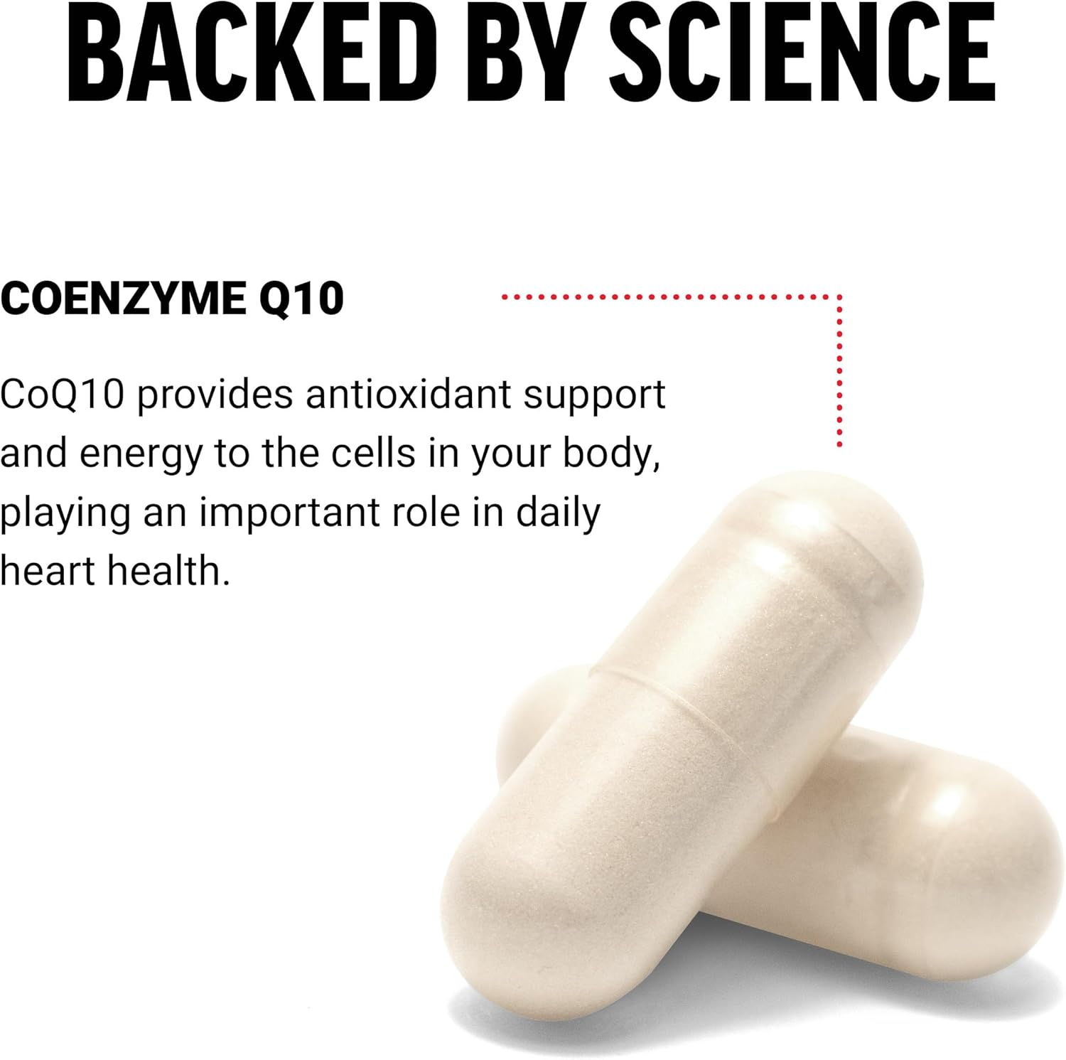 Premium Grade CoQ10 100mg Heart Health Supplement with Enhanced Absorption - 60 Vegan Capsules - Non-GMO, Dairy Free, Gluten Free