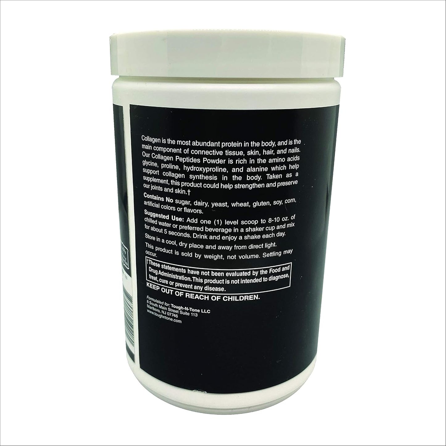 Premium Grade Grass-Fed Collagen Peptides Powder - 280g Bovine Collagen per Serving, Non-GMO, No Sweeteners, Flavors, Gluten, Dairy, or Soy