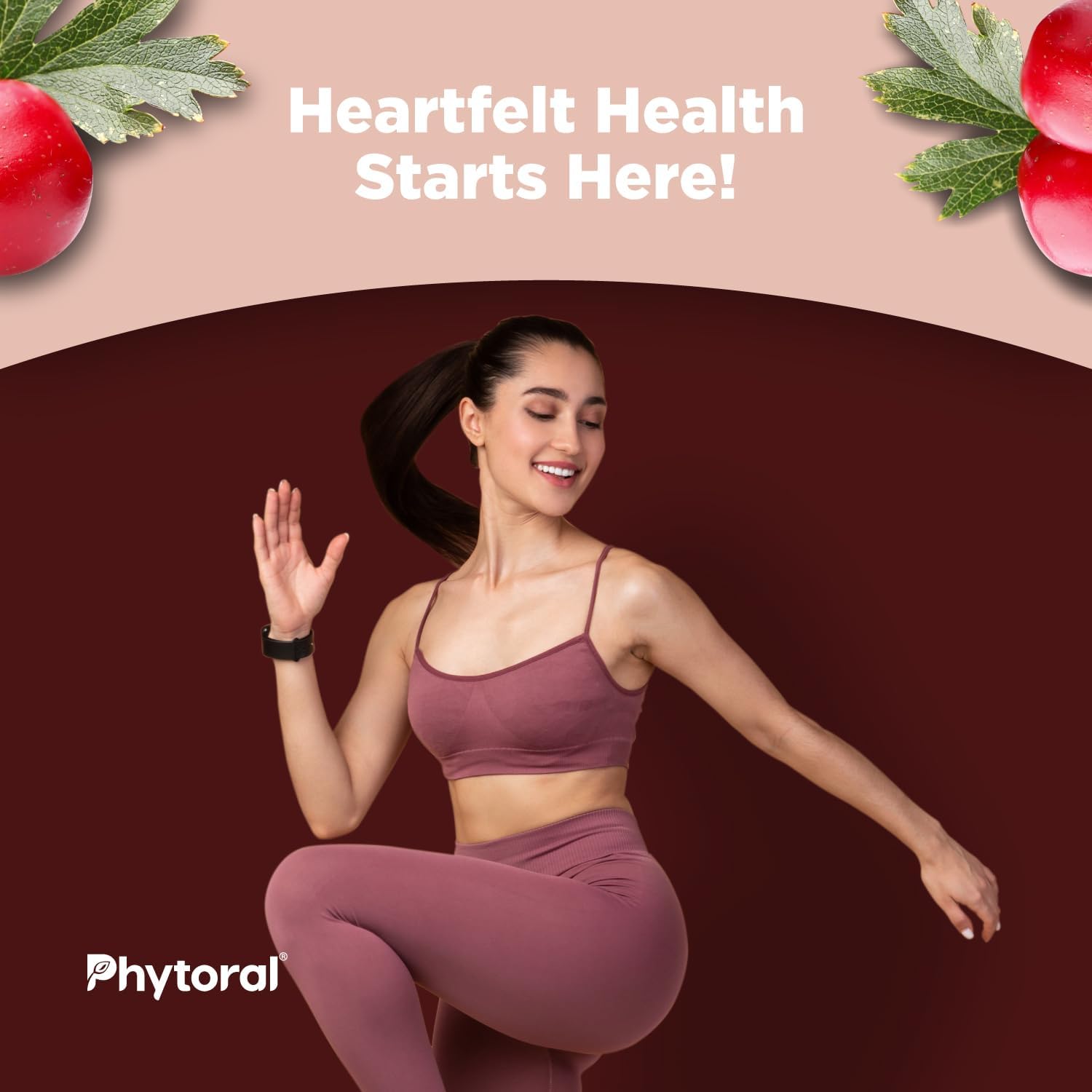 Premium Hawthorn Berry Capsules - Extra Strength Heart Health Supplement for Men and Women - 4:1 Extract - Non-GMO Herbal Vitamins - 120 Caps