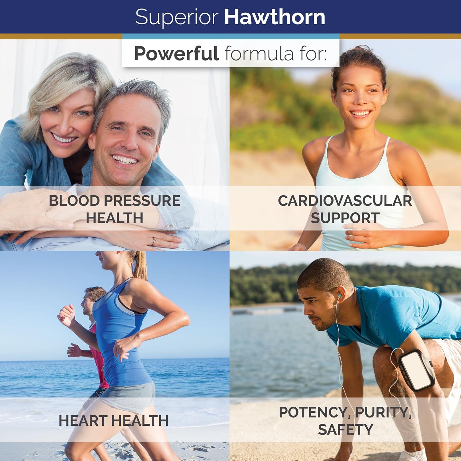 Premium Hawthorn Vitamin Supplement - 300mg Non-GMO Capsules for Healthy Digestion & Cardiovascular Support