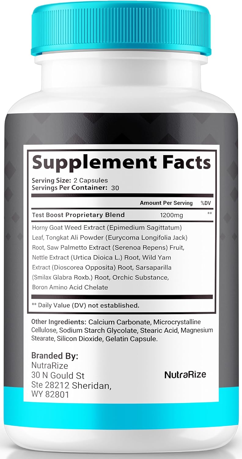 Premium HealthCharm Male Capsules (3 Pack) - All Natural Formula for Energy & Blood Flow - 180 Pastillas to Support Men's Health