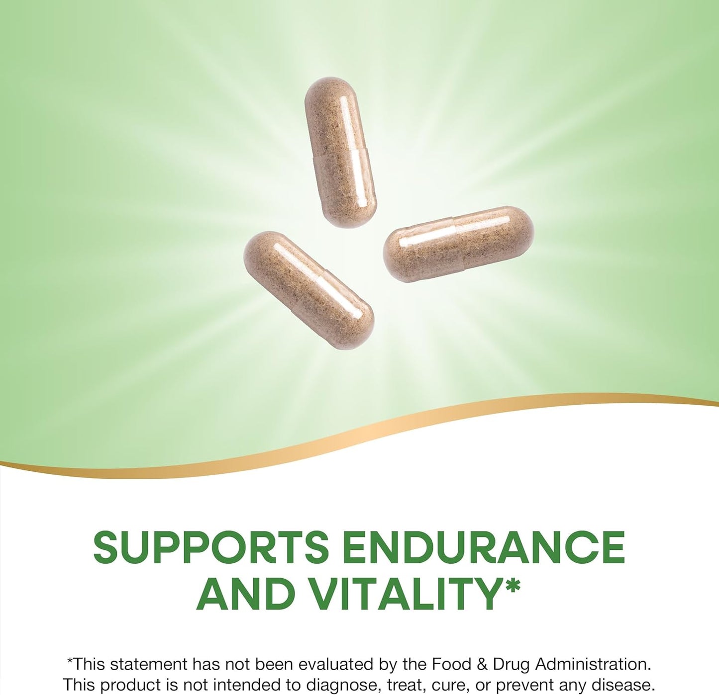 Premium Herbal Siberian Eleuthero Root Supplement for Endurance & Vitality*, Adaptogen*, 1,275mg, Non-GMO, 100 Capsules
