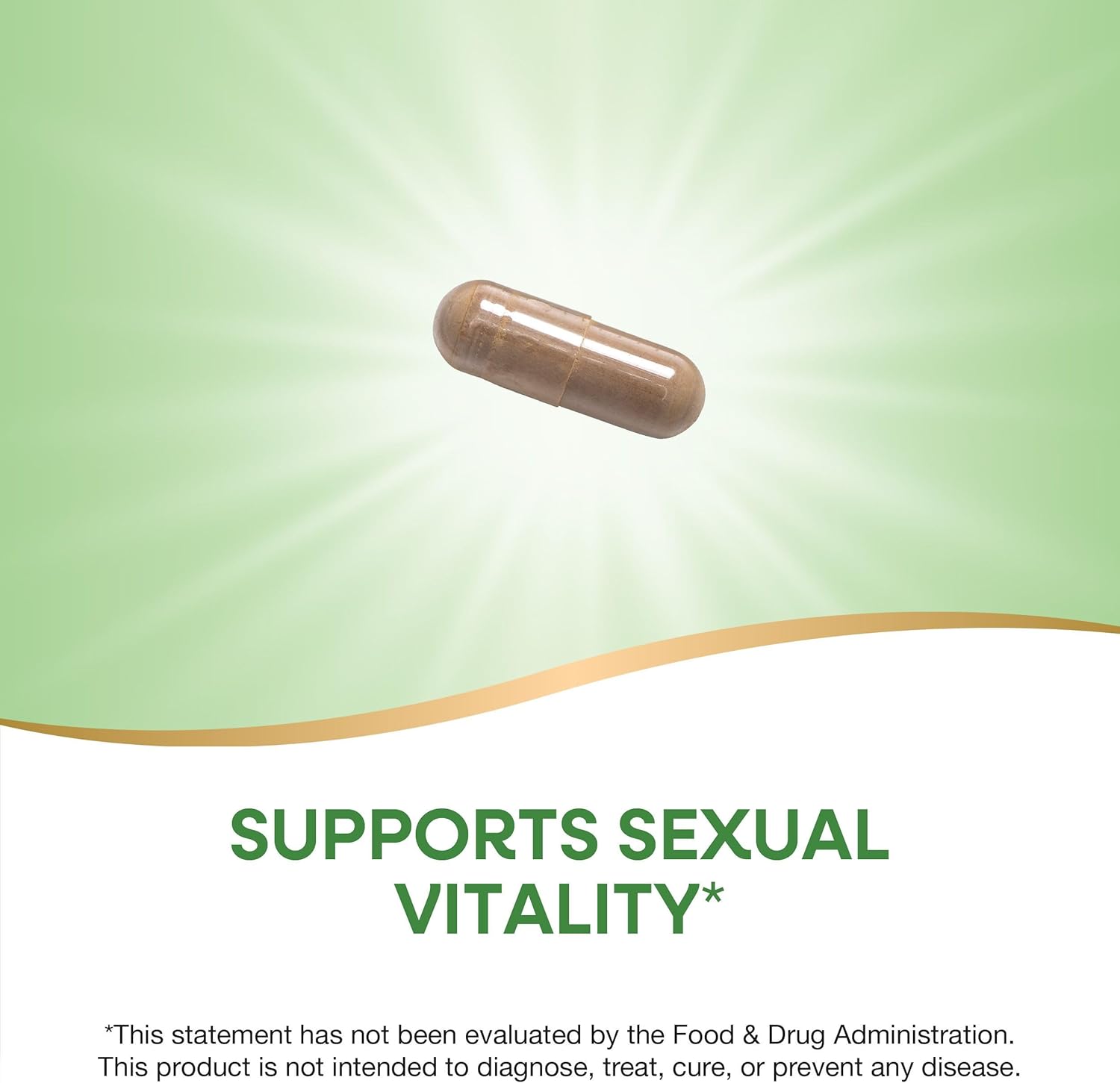 Premium Horny Goat Weed Extract Capsules for Sexual Vitality - Non-GMO & Vegan - 60 Count