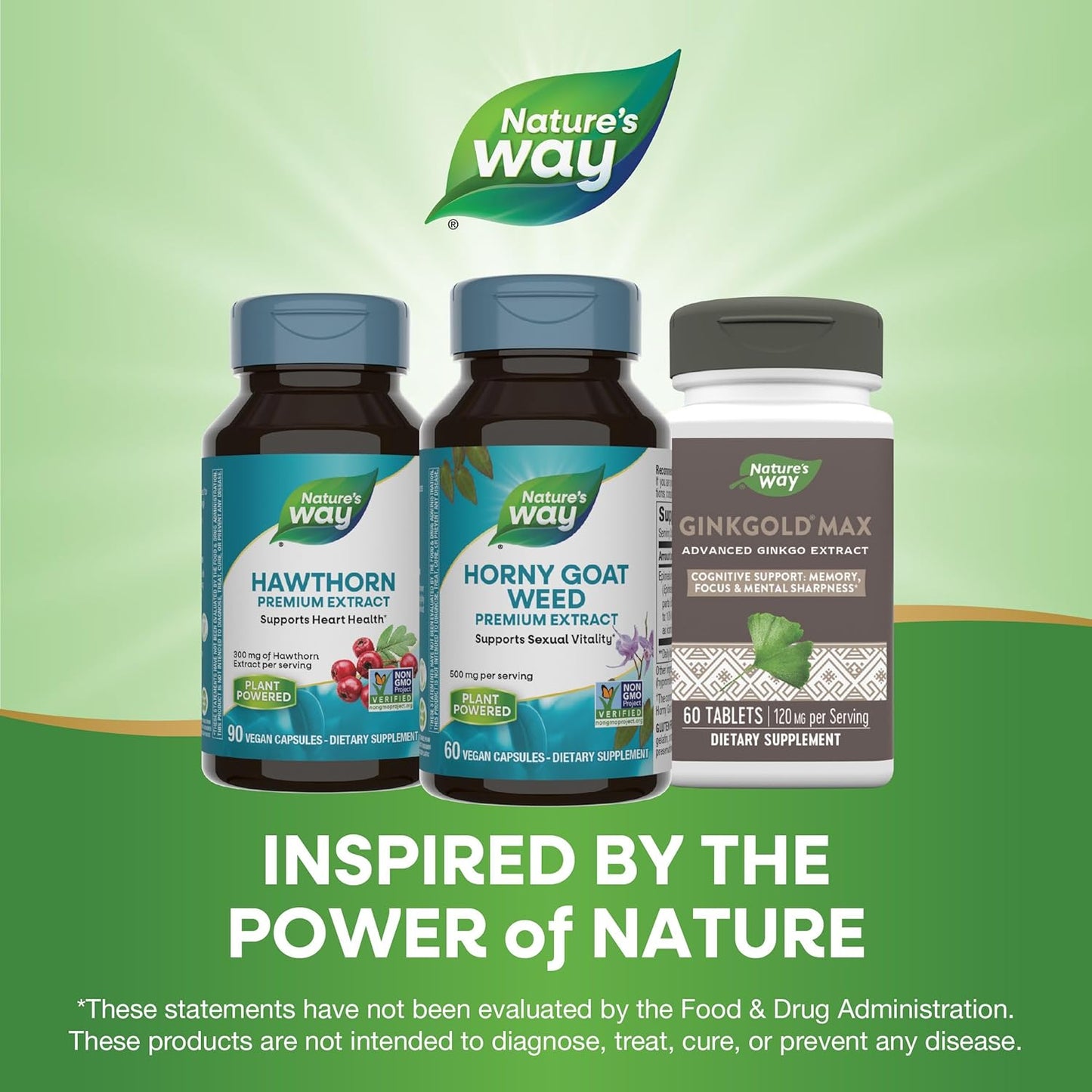 Premium Horny Goat Weed Extract Capsules for Sexual Vitality - Non-GMO & Vegan - 60 Count
