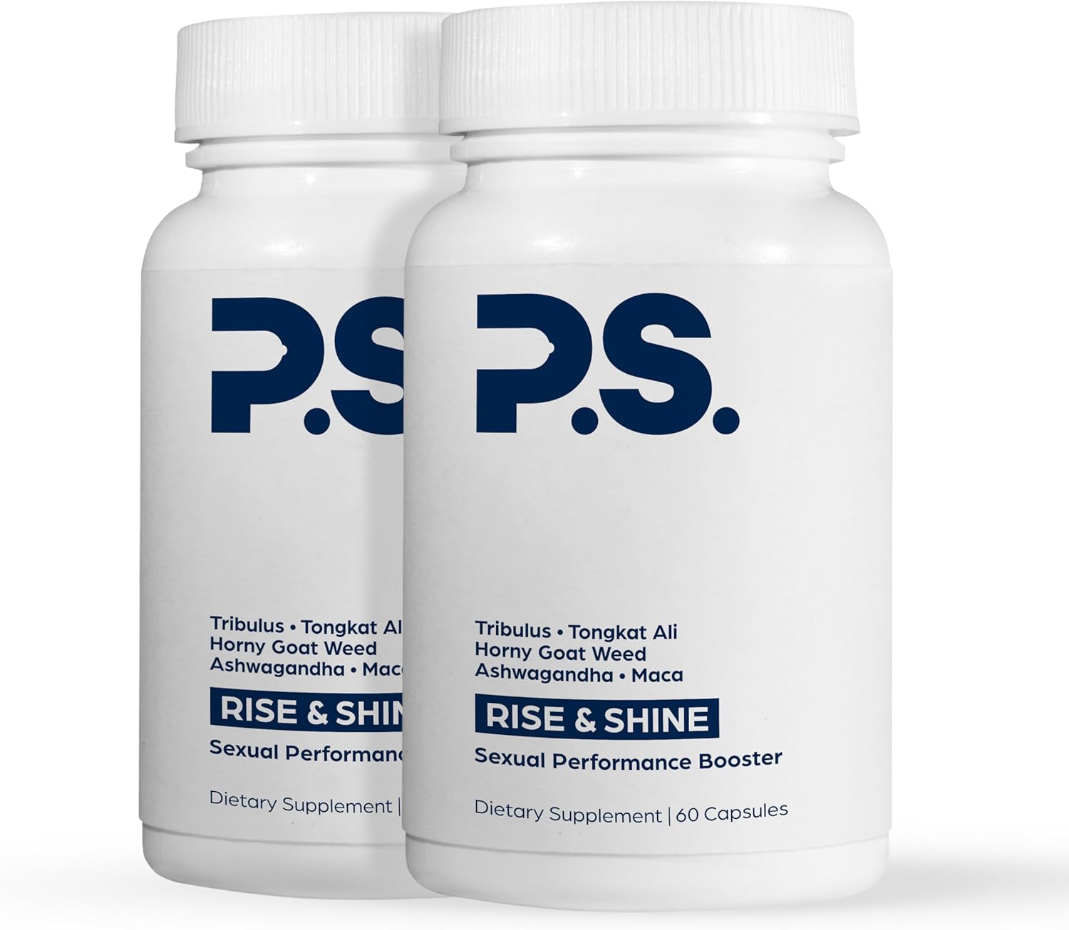 Premium Horny Goat Weed Supplement with Tribulus, Fenugreek, Maca, Ashwagandha, and Tongkat Ali for Men's Energy, Vitality, and Endurance - 120 Capsules