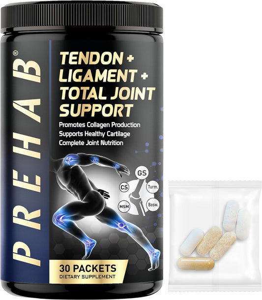 Premium Joint Supplement for Athletes - 40 Ingredient Complex with Glucosamine, Chondroitin, MSM, Turmeric, and Boswellia - Supports Tendons, Ligaments, and Total Joint Health