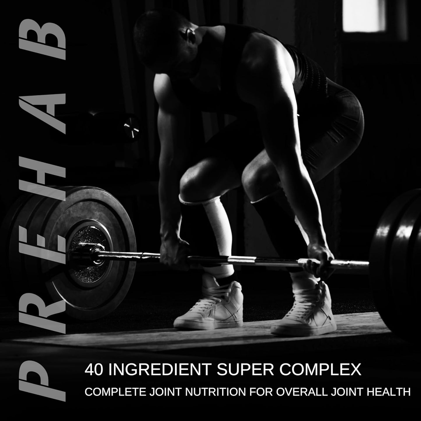 Premium Joint Supplement for Athletes - 40 Ingredient Complex with Glucosamine, Chondroitin, MSM, Turmeric, and Boswellia - Supports Tendons, Ligaments, and Total Joint Health