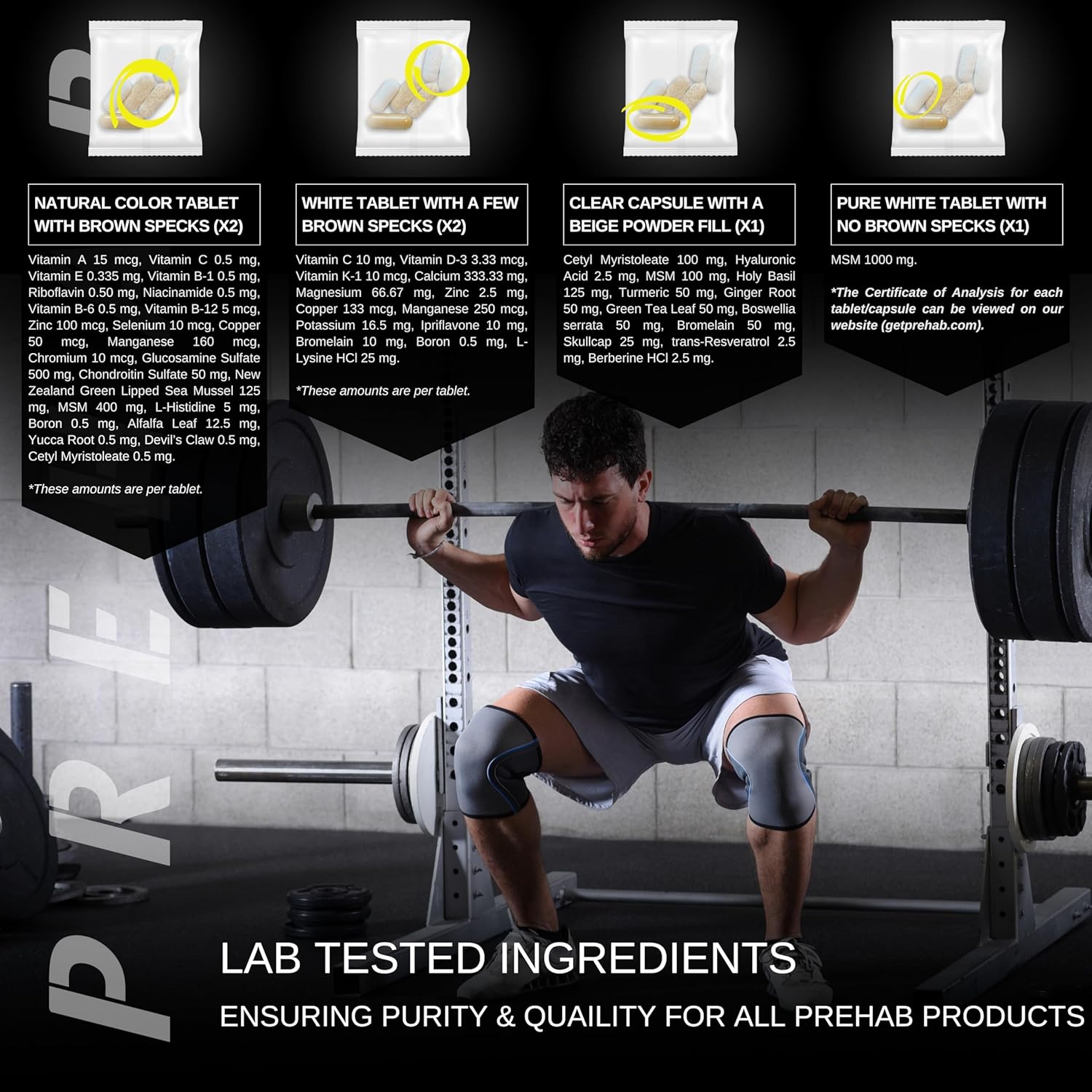 Premium Joint Supplement for Athletes - 40 Ingredient Complex with Glucosamine, Chondroitin, MSM, Turmeric, and Boswellia - Supports Tendons, Ligaments, and Total Joint Health