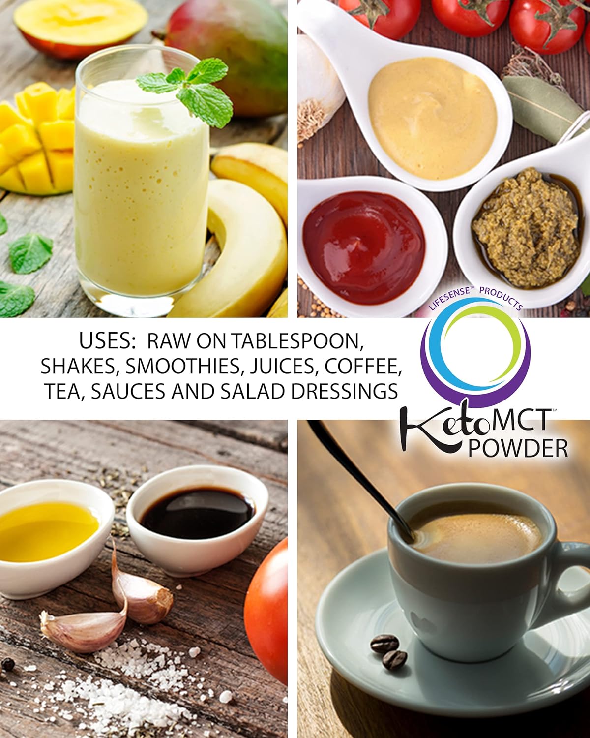 Premium Keto-Friendly MCT Oil Powder - Unflavored Coconut Oil Source, Developed by PhD Nutrition for Brain and Body Fuel