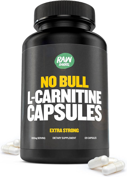 Premium L-Carnitine Capsules for Cognitive Function, 500mg, Keto-Friendly for Men and Women