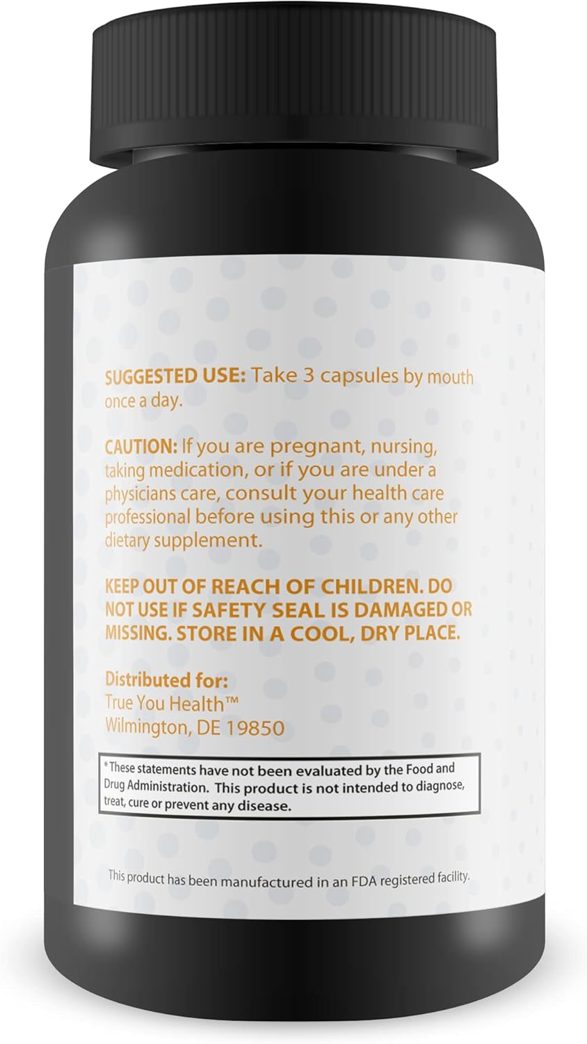 Premium Muscle Blualix Pro: Prostate Supplement for Men - Boost Energy & Motivation - Vitamin D, Zinc & Turmeric Formula - Antioxidant Male Health Support