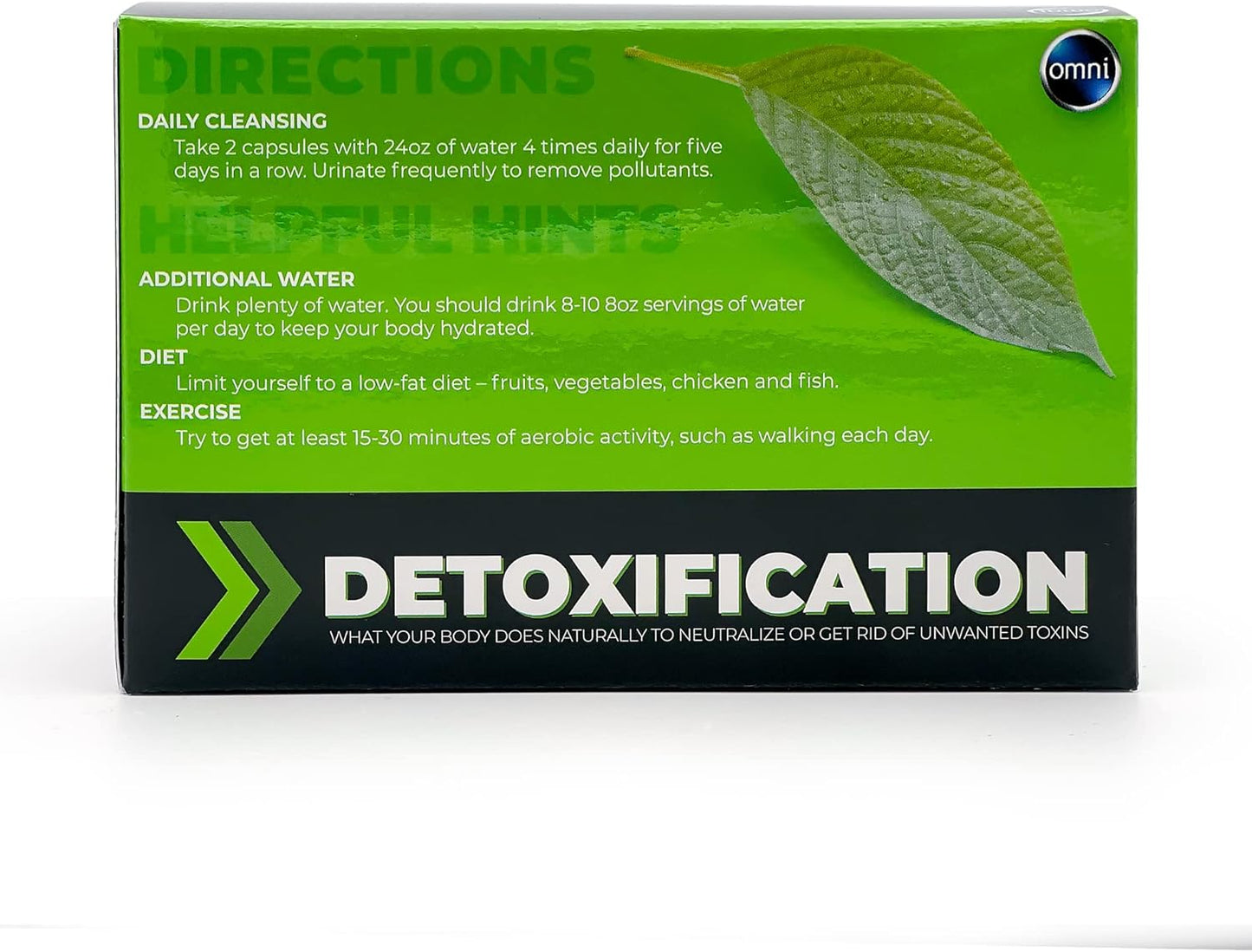 Premium Natural Body Detox Supplement - Wellgenix Omni 5 Day Cleanse, 40 Capsules for Toxin Removal & Total Body Purge - Supports Liver, Kidneys, Urinary Tract, Digestive System