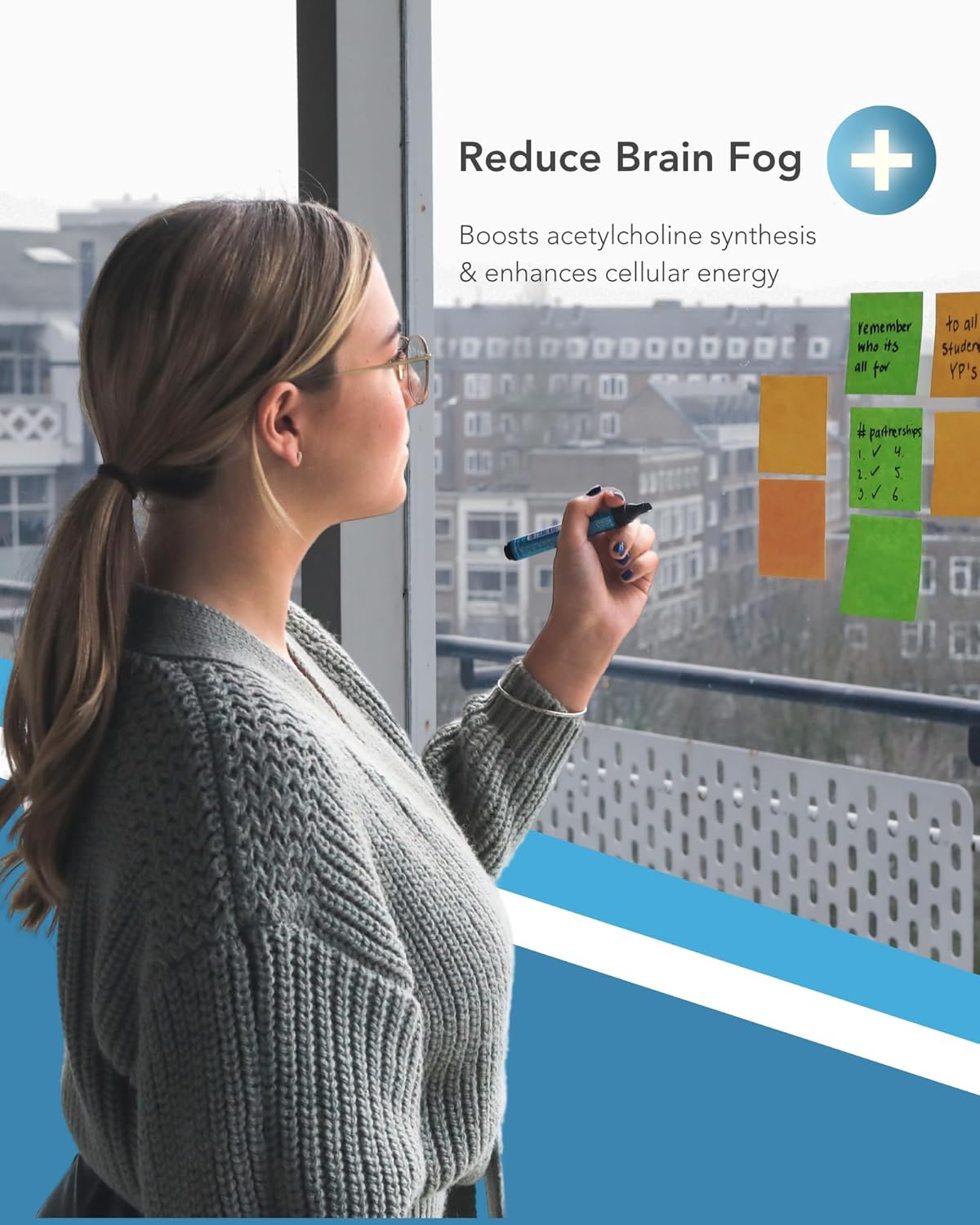 Premium Nootropic Brain Supplement for Focus, Energy, and Memory Boost - Cognitive Support with Ginkgo Biloba, Bacopa Monnieri, and More