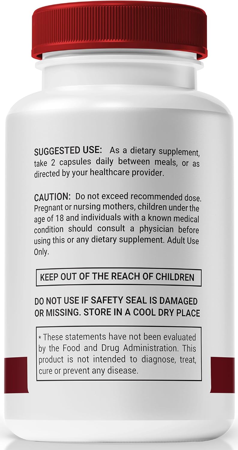 Premium NutraRize Boost Up Capsules for Men - All Natural Daily Nutrition for Male Health & Wellness - BoostUps Review (60 Pills)