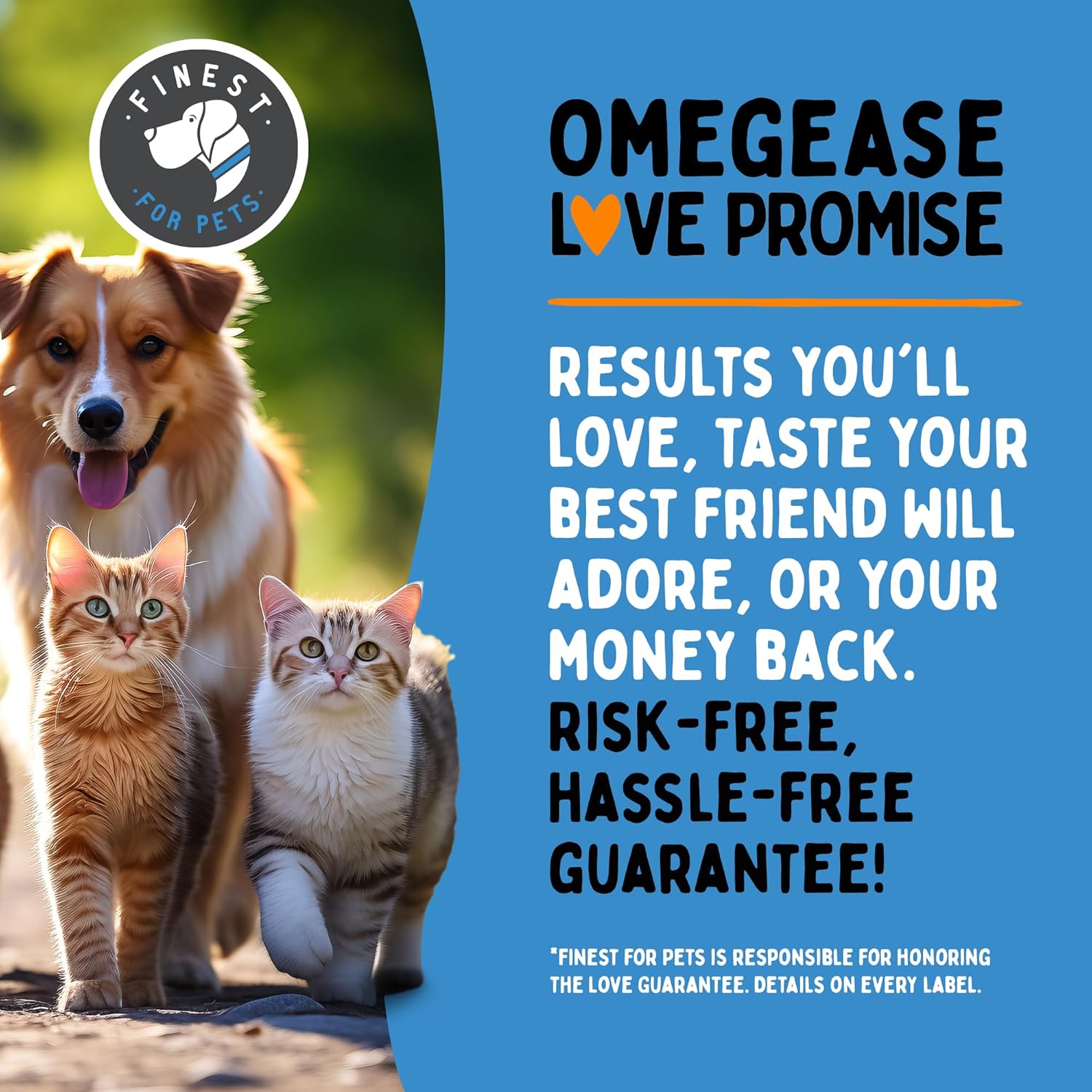 Premium Omega 3 Fish Oil for Dogs & Cats - Supports Skin, Coat, Joints & Immune Health - 16 oz