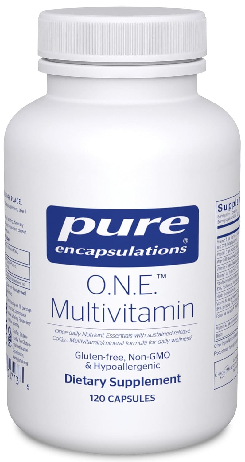 Premium Once Daily Multivitamin with Antioxidant Complex for Vision, Cognitive Function, Cellular Health - 120 Capsules