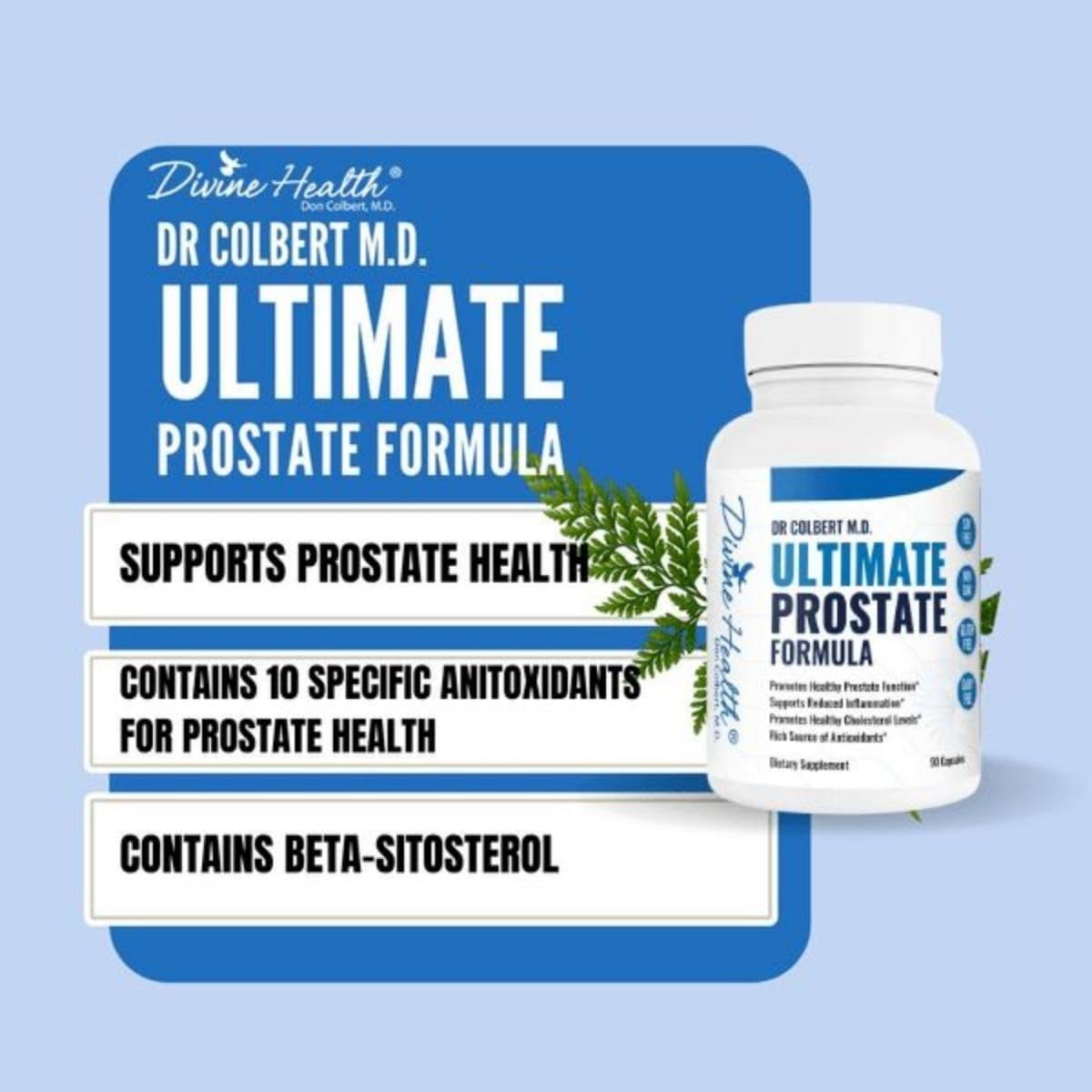 Premium Prostate Health Supplement - Enhanced with Beta-Sitosterol, Saw Palmetto, Selenium, Zinc, and Pumpkin Seed - 30 Day Supply