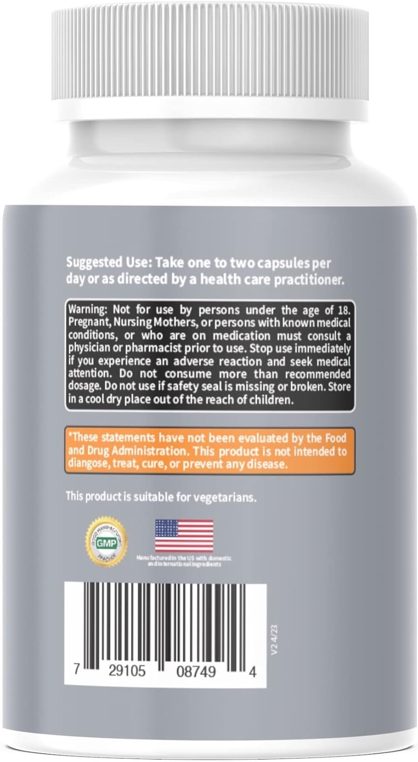 Premium Quality RaeSun Botanics TUDCA (Tauroursodeoxycholic Acid) 300mg Capsules - 60 Count for Maximum Liver Support - 3rd Party Tested