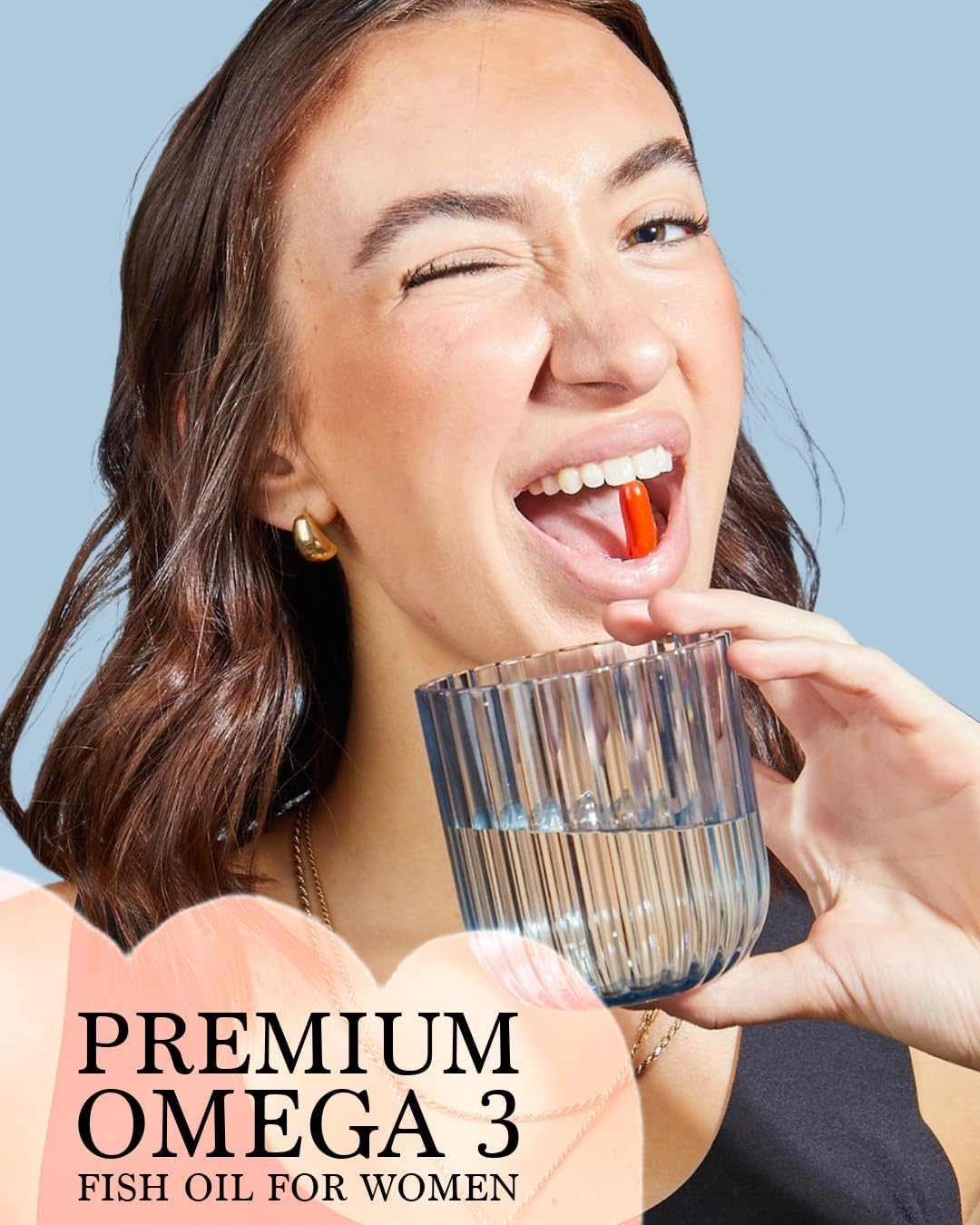 Premium Queenfisher Women's Omega-3 Supplement - Prenatal DHA, Heart & Fertility Support - All Ages, Menopause, Postnatal Wellbeing