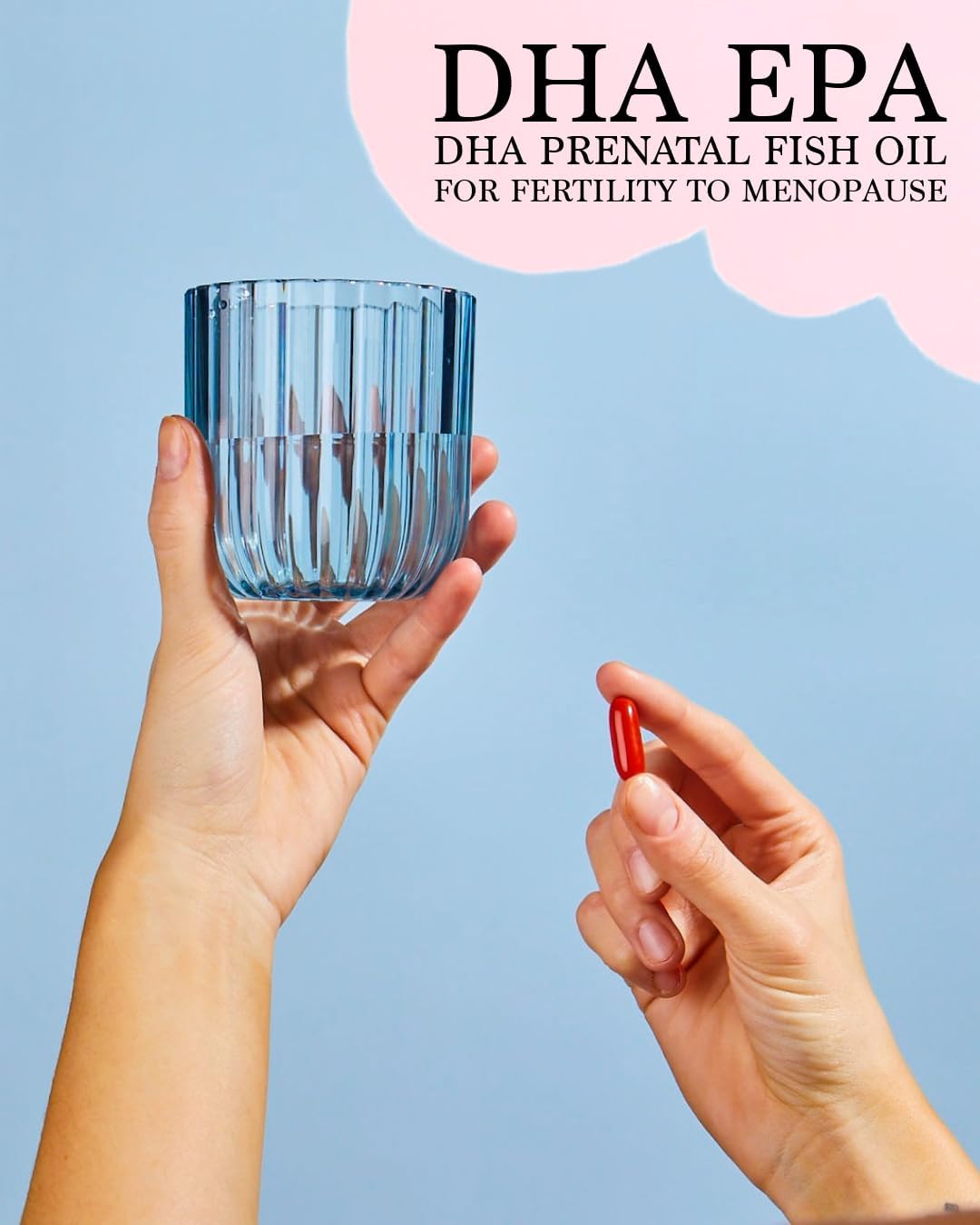Premium Queenfisher Women's Omega-3 Supplement - Prenatal DHA, Heart & Fertility Support - All Ages, Menopause, Postnatal Wellbeing