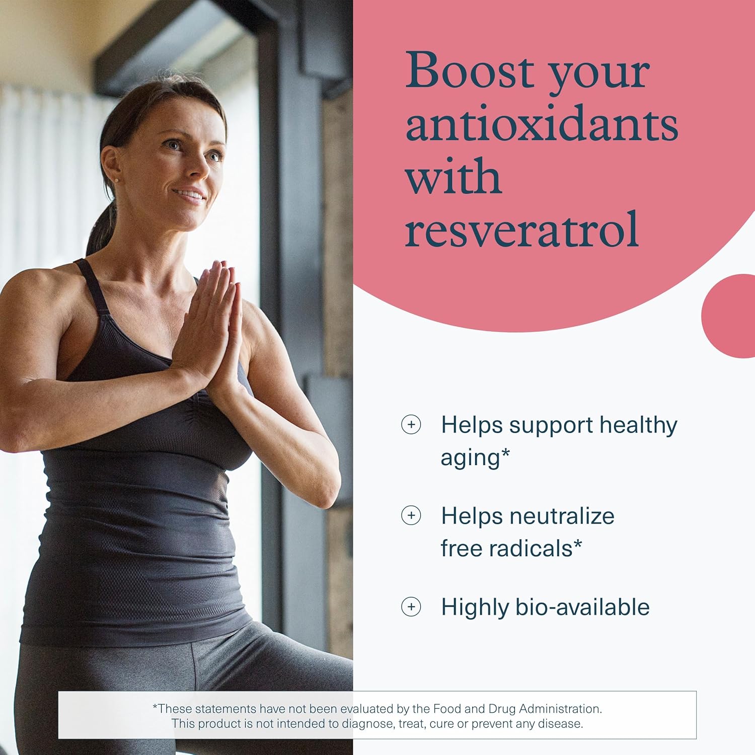 Premium Resveratrol Antioxidant Supplement with Super-Fruit Blend - Contains ResVida - 290 Tablets, Dairy, Soy & Gluten Free Formula by Youtheory