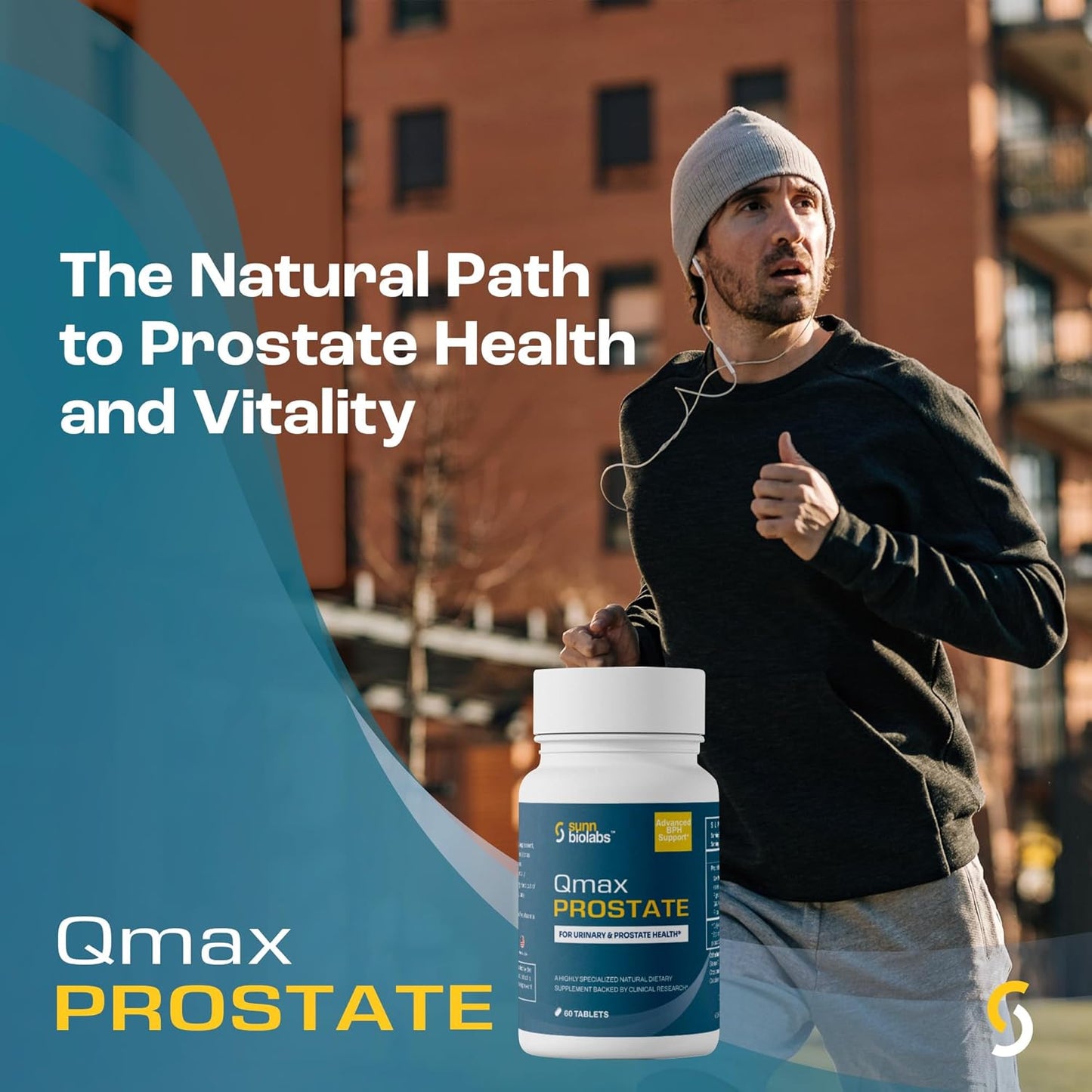 Premium Saw Palmetto Supplement for Men's Prostate Health - Doctor Formulated Qmax Prostate Support for BPH and Urinary Flow