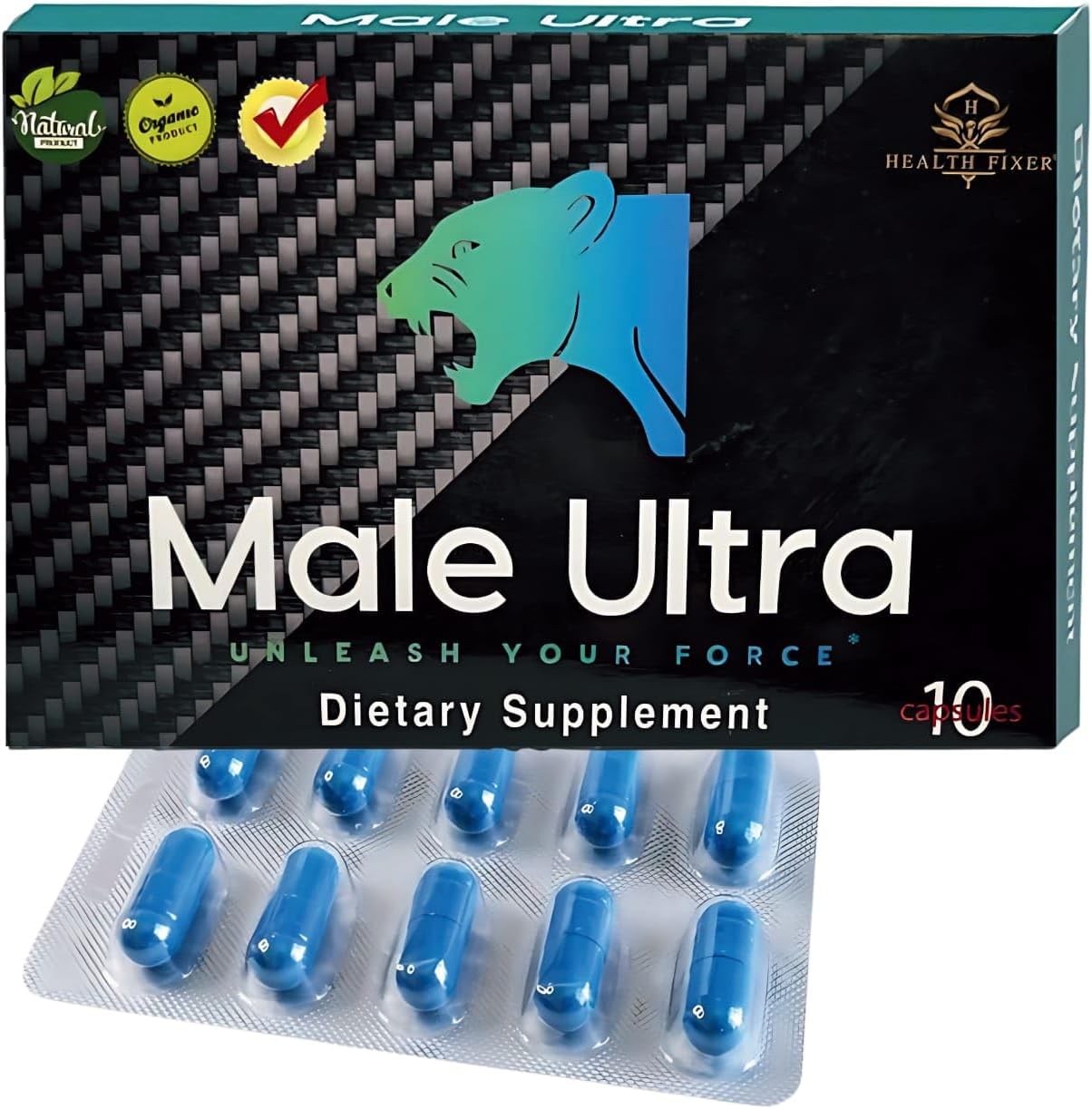 Premium Sports Nutrition Capsules for Enhanced Performance, Energy, and Endurance - 10 Pack