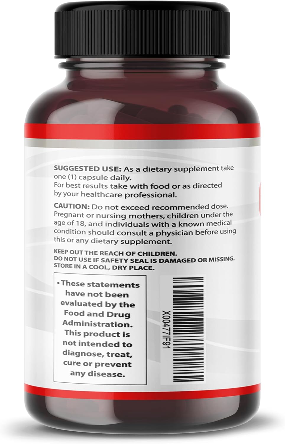 Premium Stress Relief Supplement with 9 Powerful Ingredients - Magnesium, Ashwagandha, Phosphatidylserine, L-Theanine, St. John's Wort, Rhodiola Rosea - 90 Capsules - Made in USA