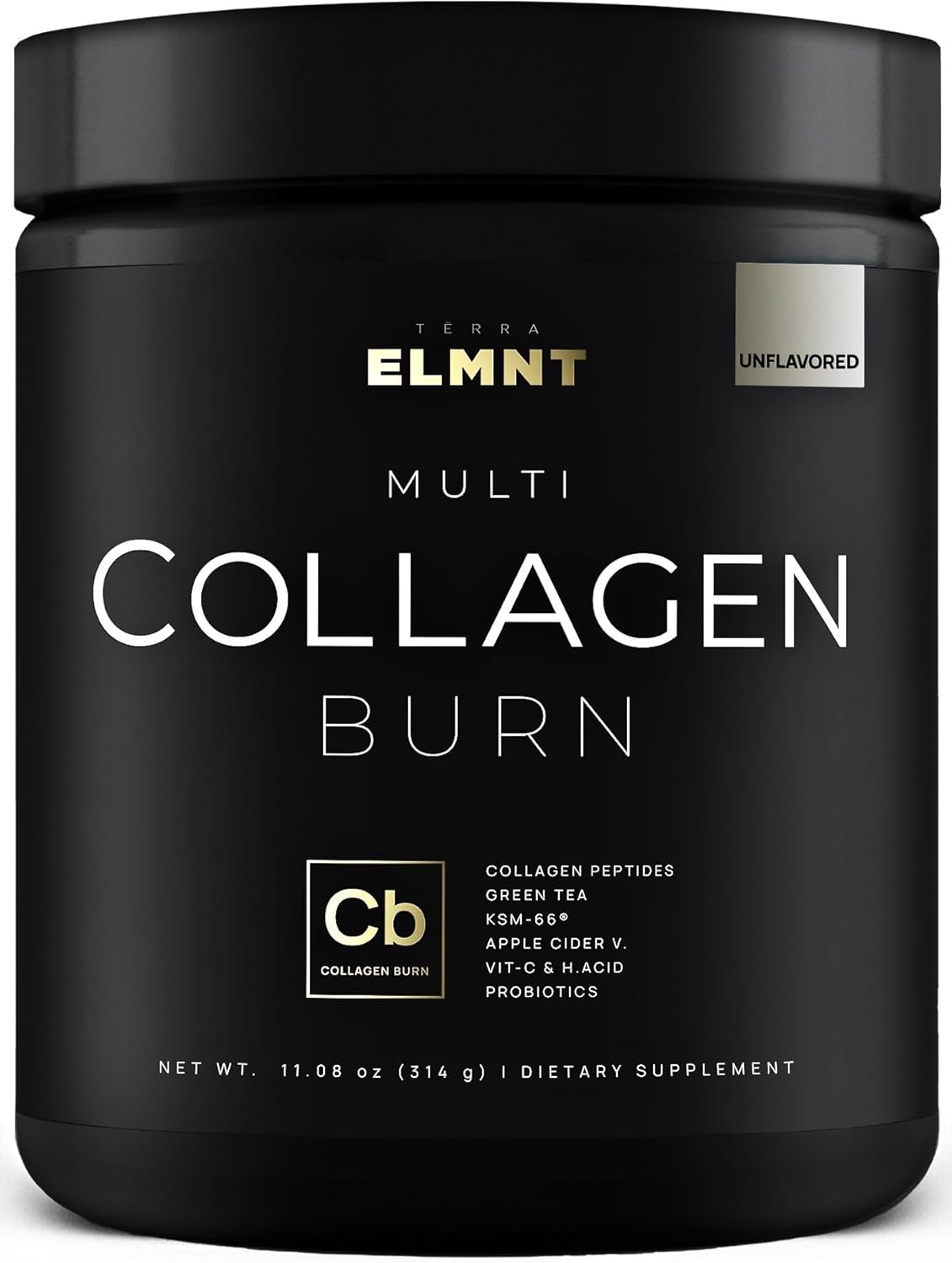 Premium Super Collagen Powder for Women with Probiotics, Hyaluronic Acid, ACV, KSM-66, Biotin - Multi Collagen Peptides Protein Supplement for Weight Loss and Beauty (Unflavored)