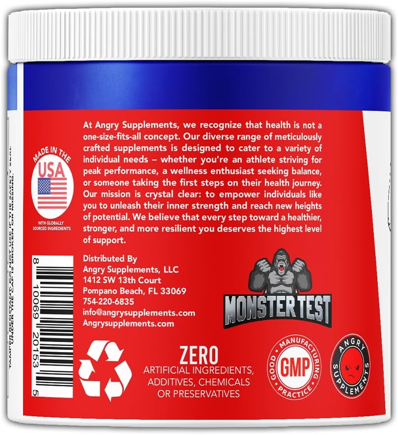 Premium Unflavored Creatine Monohydrate Powder - Pure Muscle Fuel for Strength and Endurance (300g, 60 Servings)