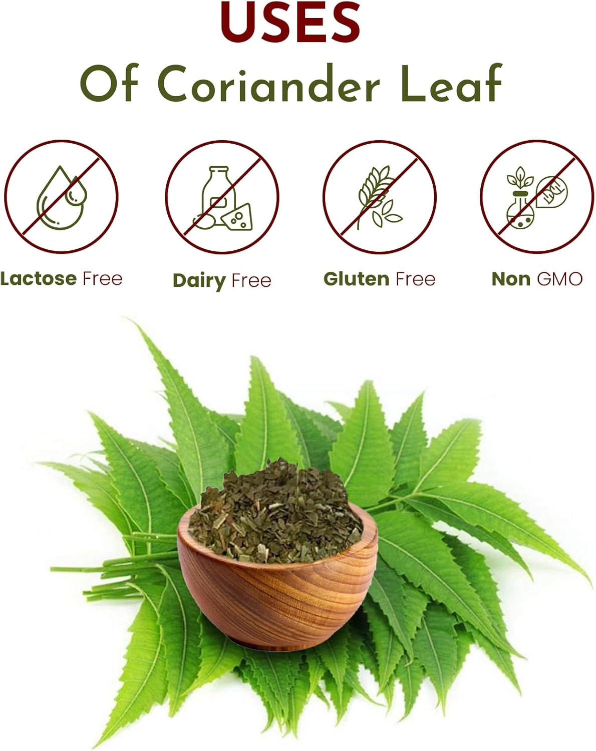 Premium USDA Certified Organic Neem Leaf Cut and Sifted Herbal Tea from India - Non GMO & Gluten Free (8 oz)