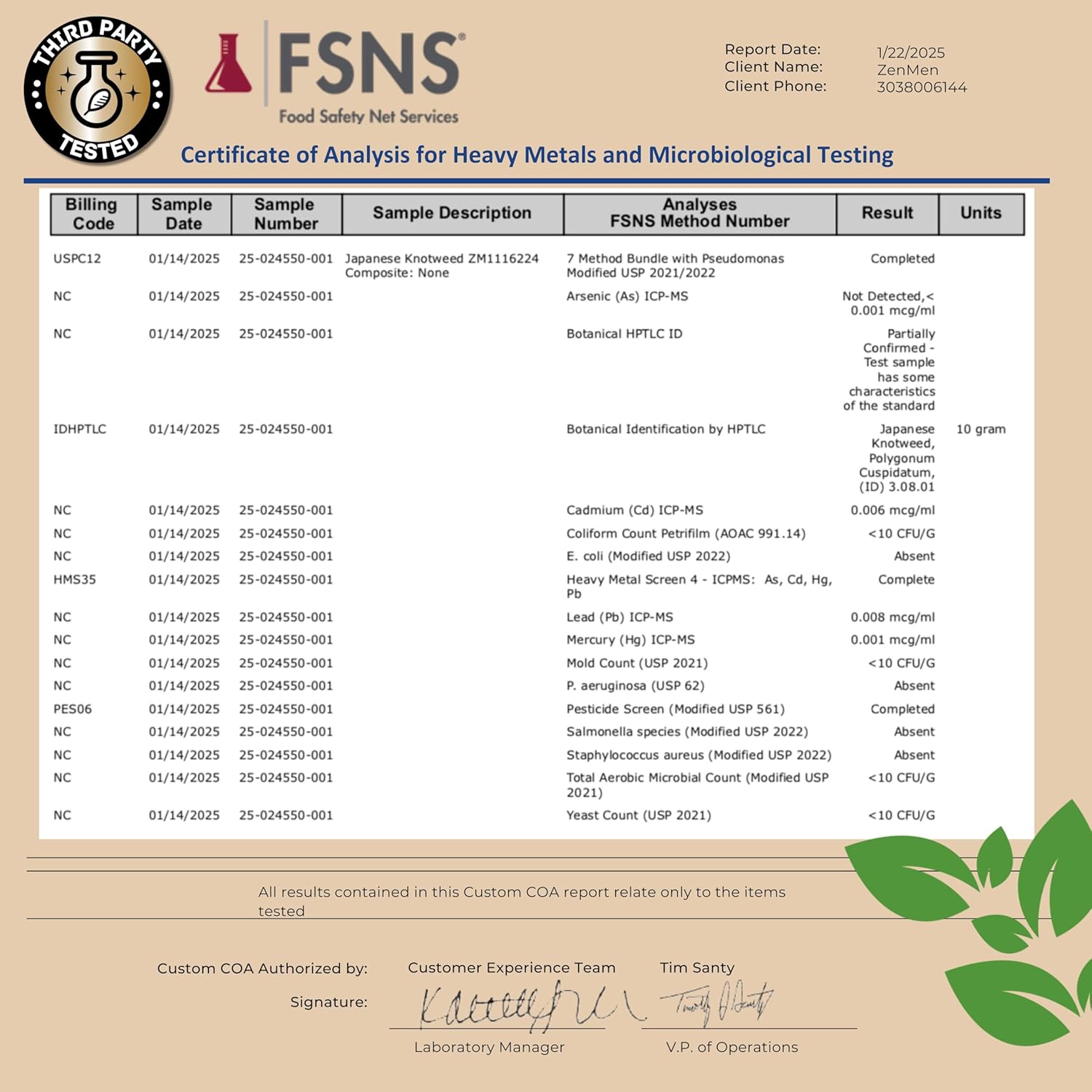 Premium USDA Organic Zenmen Japanese Knotweed Tincture 120ml - High Resveratrol - Immune Support - Made in USA