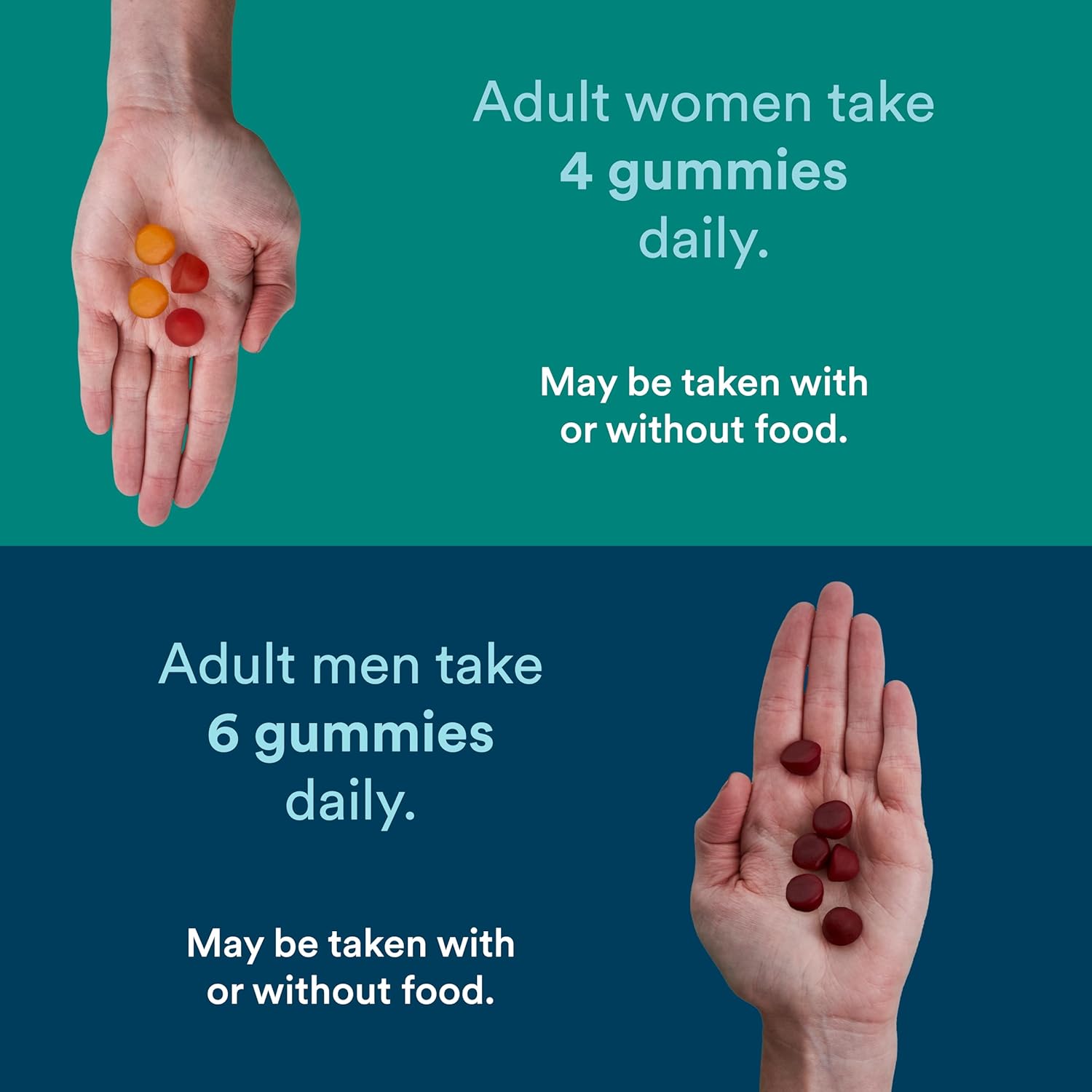 Prenatal and Men's Multivitamin Gummies Bundle with Omega 3 Fish Oil, Biotin, Methylfolate, and More for Immune Support - 30 Day Supply