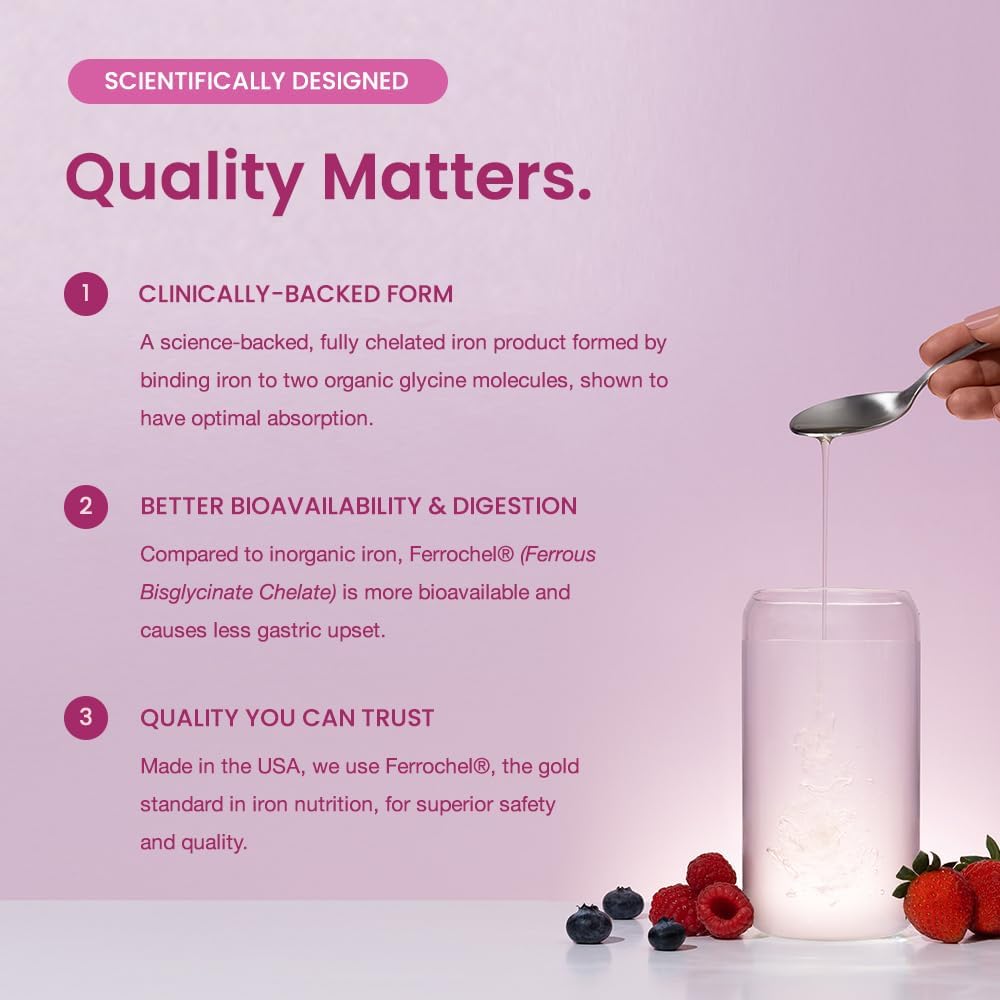 Prenatal DHA and Liquid Iron Bundle for Mother's Promise