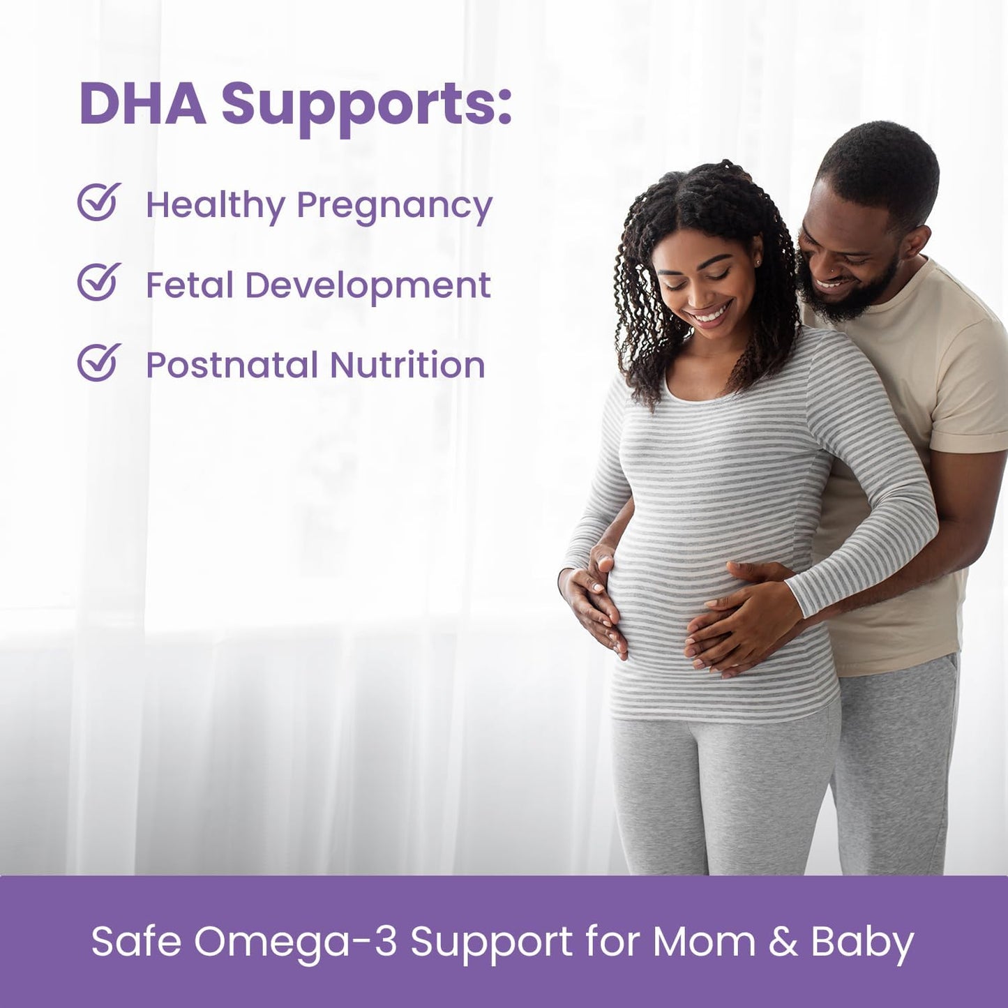 Prenatal DHA & Choline Capsules Bundle for Expecting Mothers