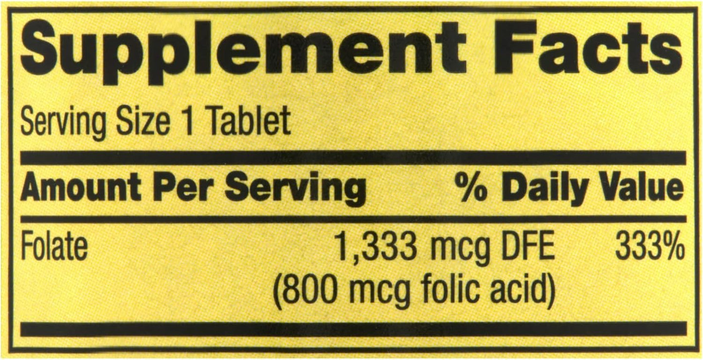 Prenatal Folate Supplement 800mcg for Women Pregnancy | Folic Acid 400 Count Bundle with Lual's 45 Diabetes Decoded