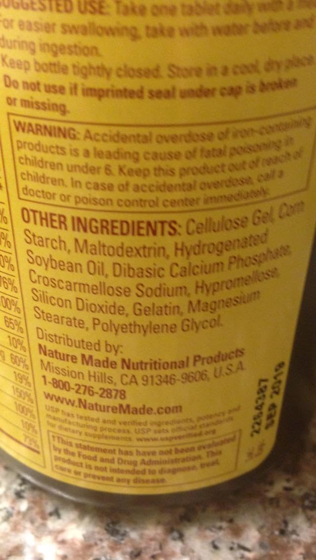 Prenatal Multi with 17 Vitamins & Minerals for Baby Development & Mom, 250 Tablets, Folic Acid, Vitamin D3, Calcium, Iron, Iodine, and Vitamin C