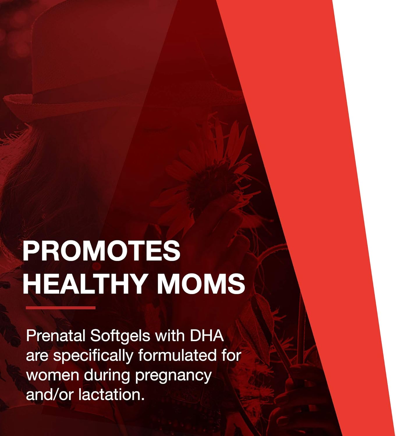 Prenatal Multivitamin with DHA for Pregnancy & Lactation Support - 250mg DHA, Calcium, Copper, B12, Vitamin C - Halal, Dairy Free - 90 Softgels by Protocol for Life Balance