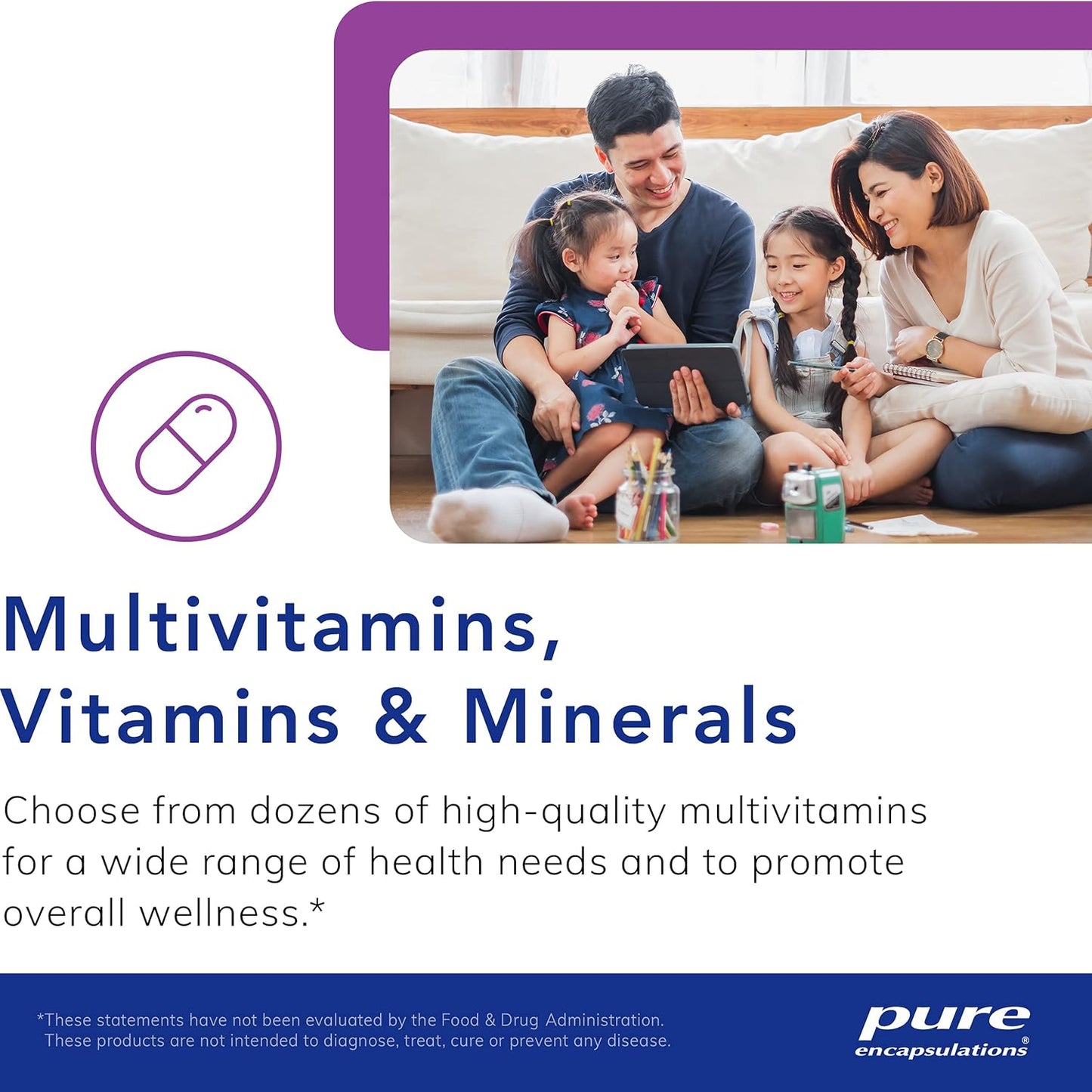 PreNatal Nutrients for Pregnancy & Lactation - Supports Energy & DNA Development - Folate, Choline, Iron - Gluten Free, Non-GMO - 60 Capsules