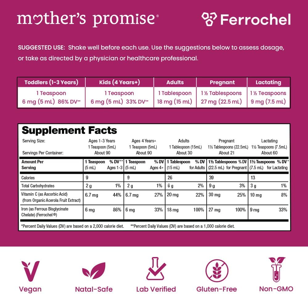 Prenatal Probiotics & Liquid Iron Bundle for Expecting Mothers