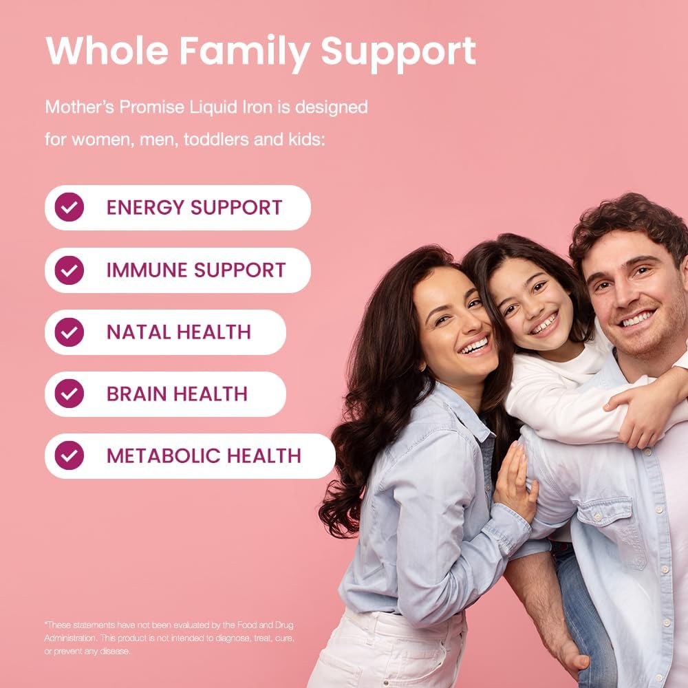 Prenatal Probiotics & Liquid Iron Bundle for Expecting Mothers