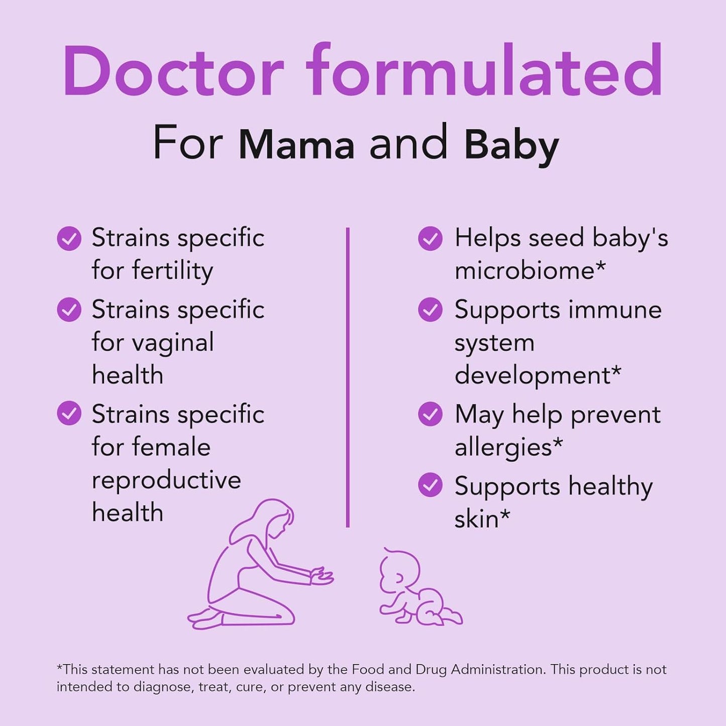 Prenatal Supplements Bundle: Pre & Probiotics with DHA Fish Oil by Premom