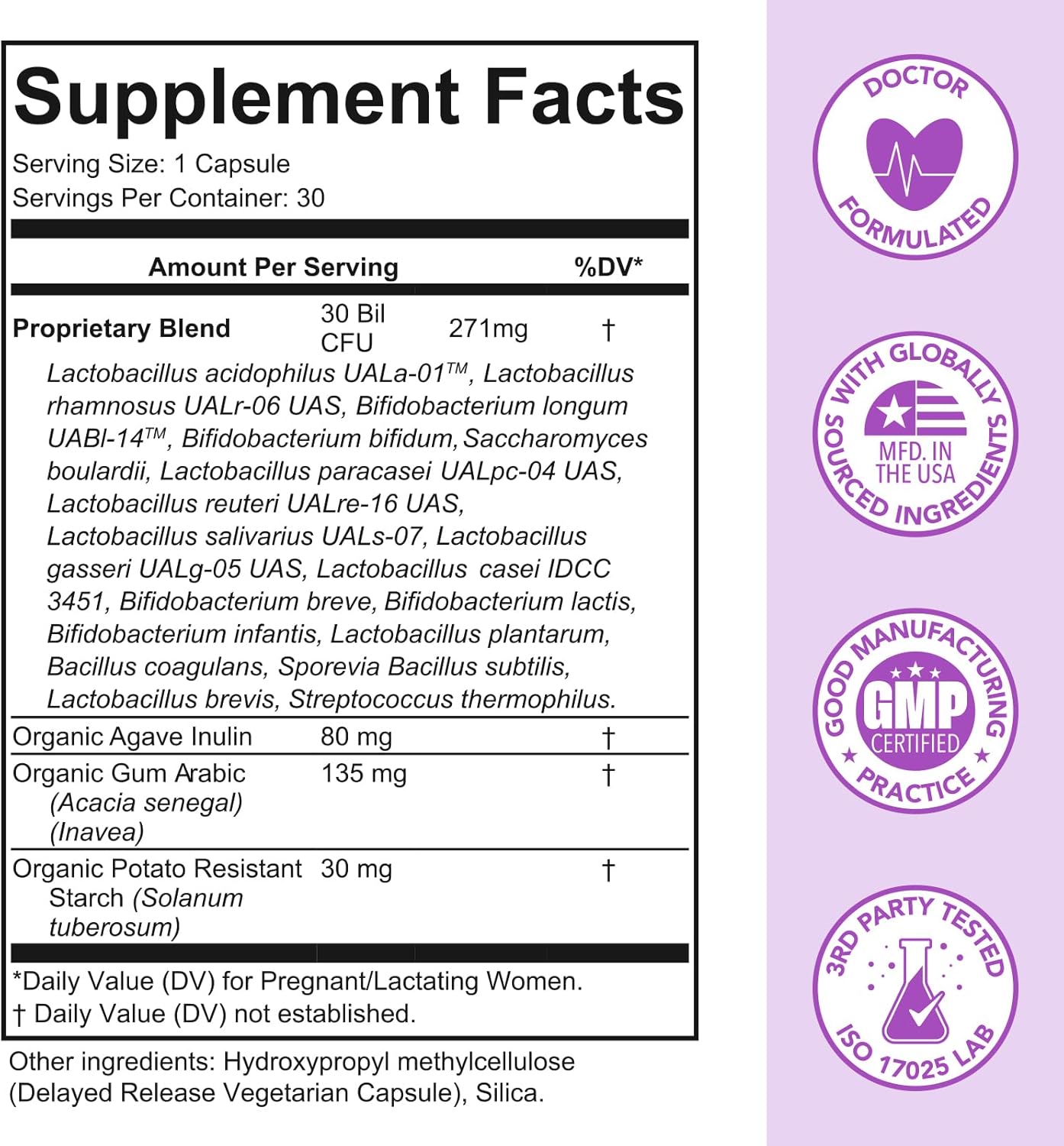 Prenatal Supplements Bundle: Pre & Probiotics with DHA Fish Oil by Premom