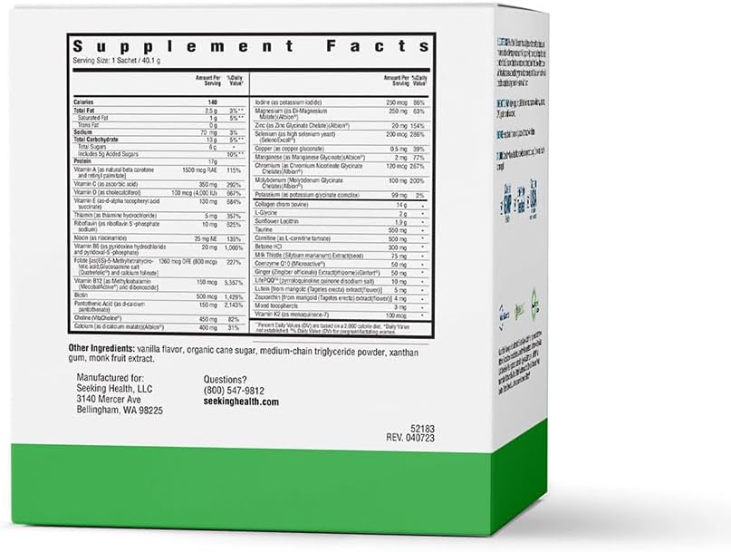 Prenatal Women's Multivitamin with Collagen for Fertility & Pregnancy Support (15 Servings)