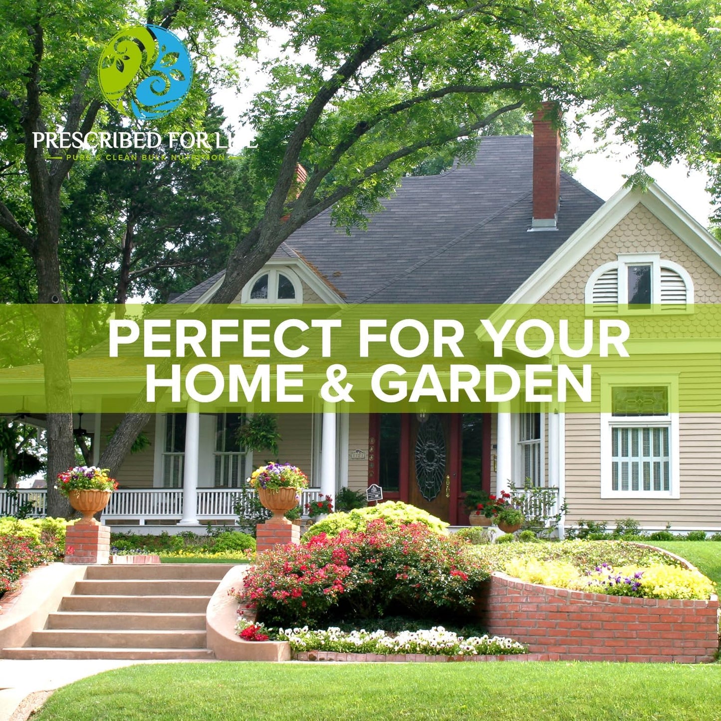 Prescribed for Life Potassium Carbonate Powder | Natural USP Food Grade Potash for Plants, Soap, Supplements, & More | Pure Bulk Potassium Powder 12 oz (340 g)